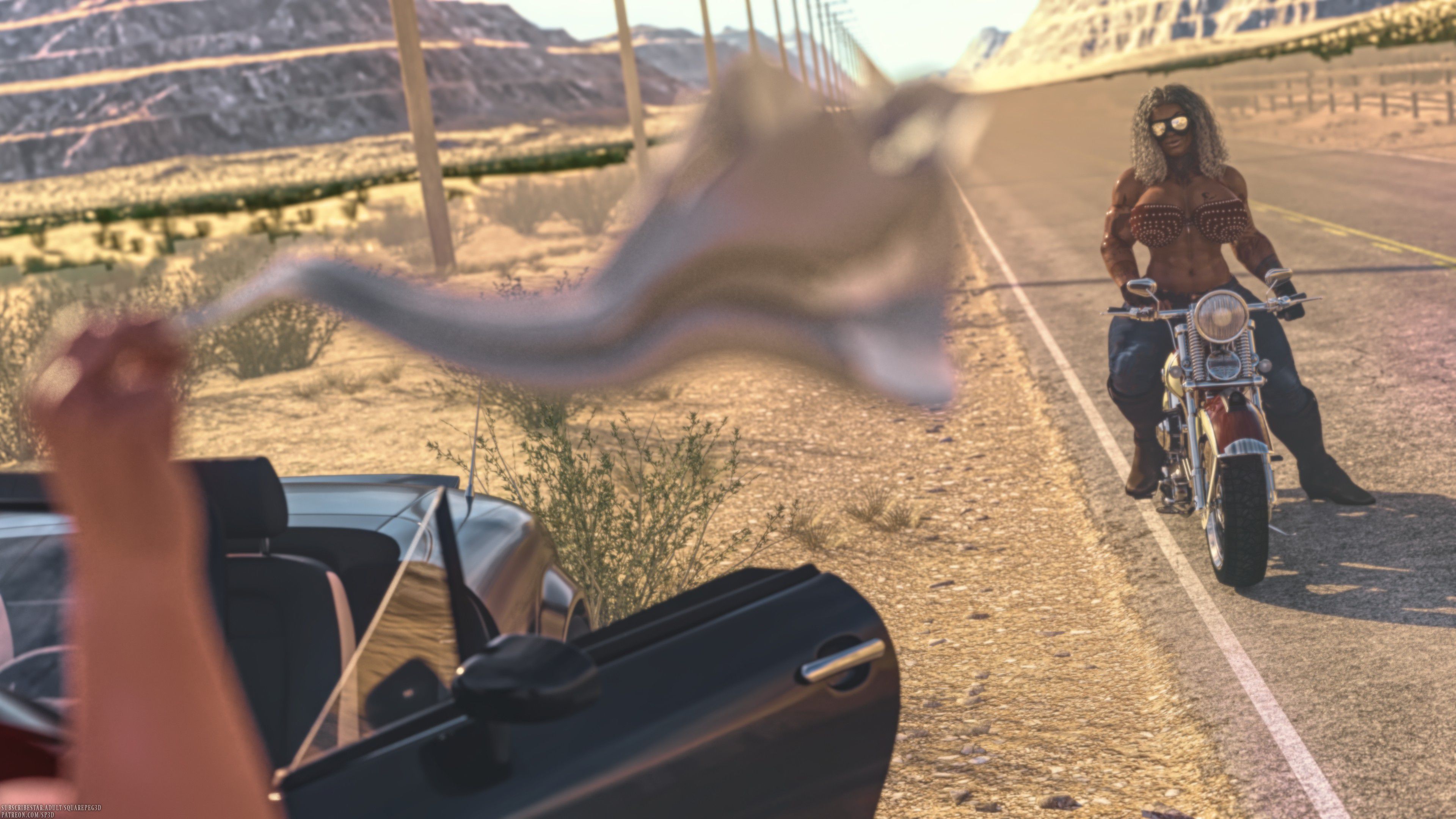 Mini-Comics [SquarePeg3D] Hell on Wheels - [SquarePeg3D] – page 1