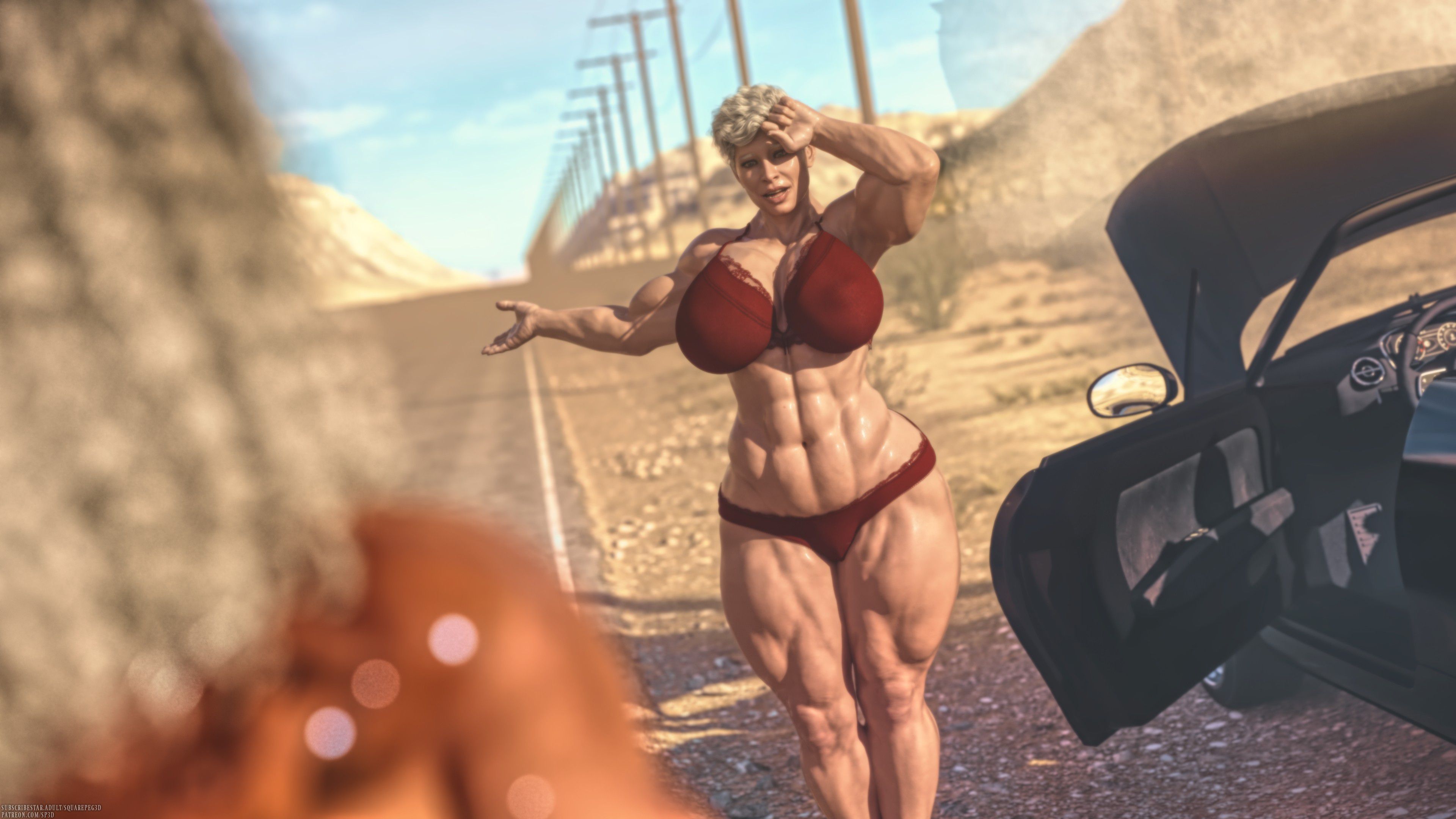 Mini-Comics [SquarePeg3D] Hell on Wheels - [SquarePeg3D] – page 2