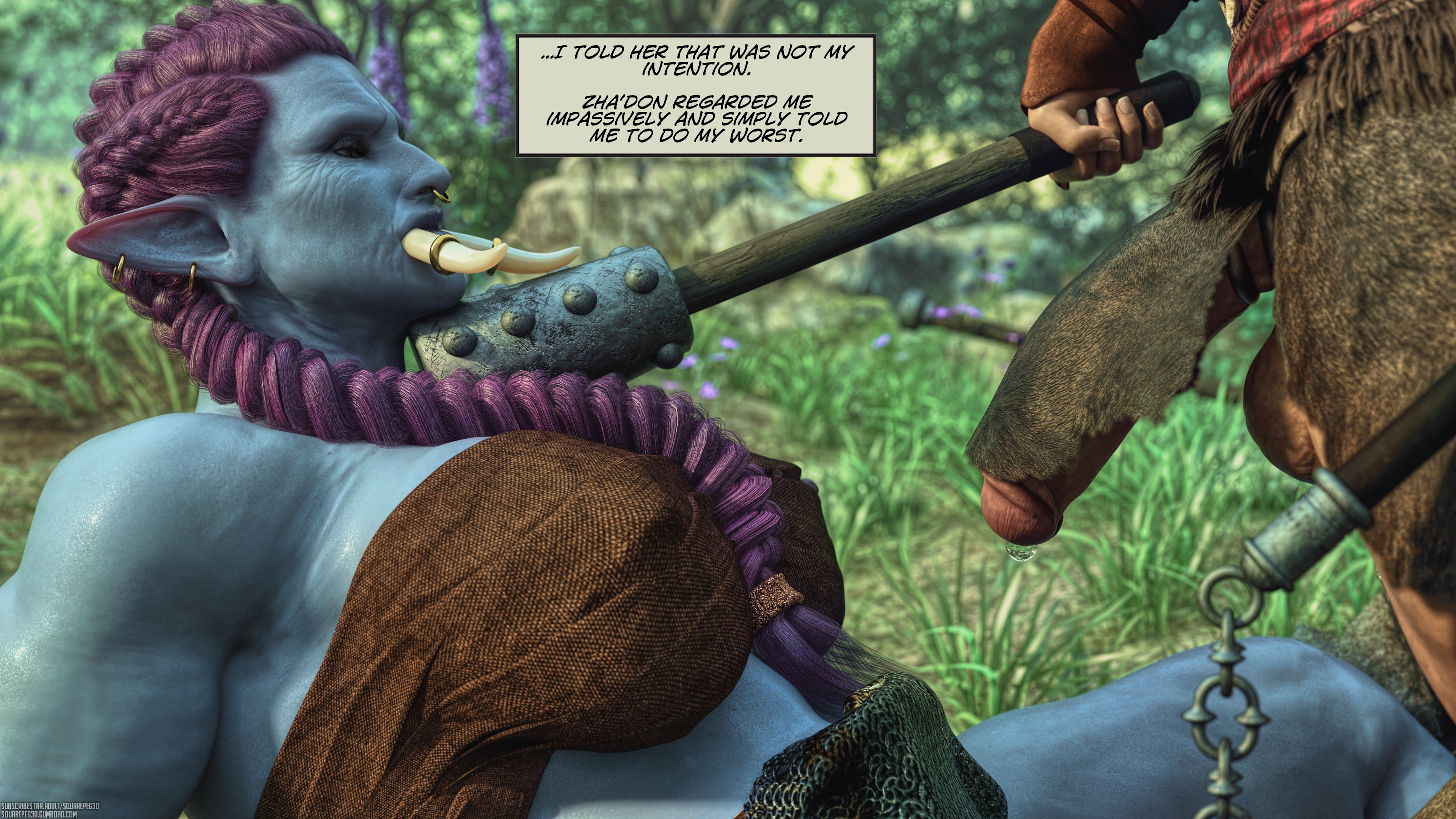 Mini-Comics [SquarePeg3D] The Hunt - Zha'Don - [SquarePeg3D] – page 3