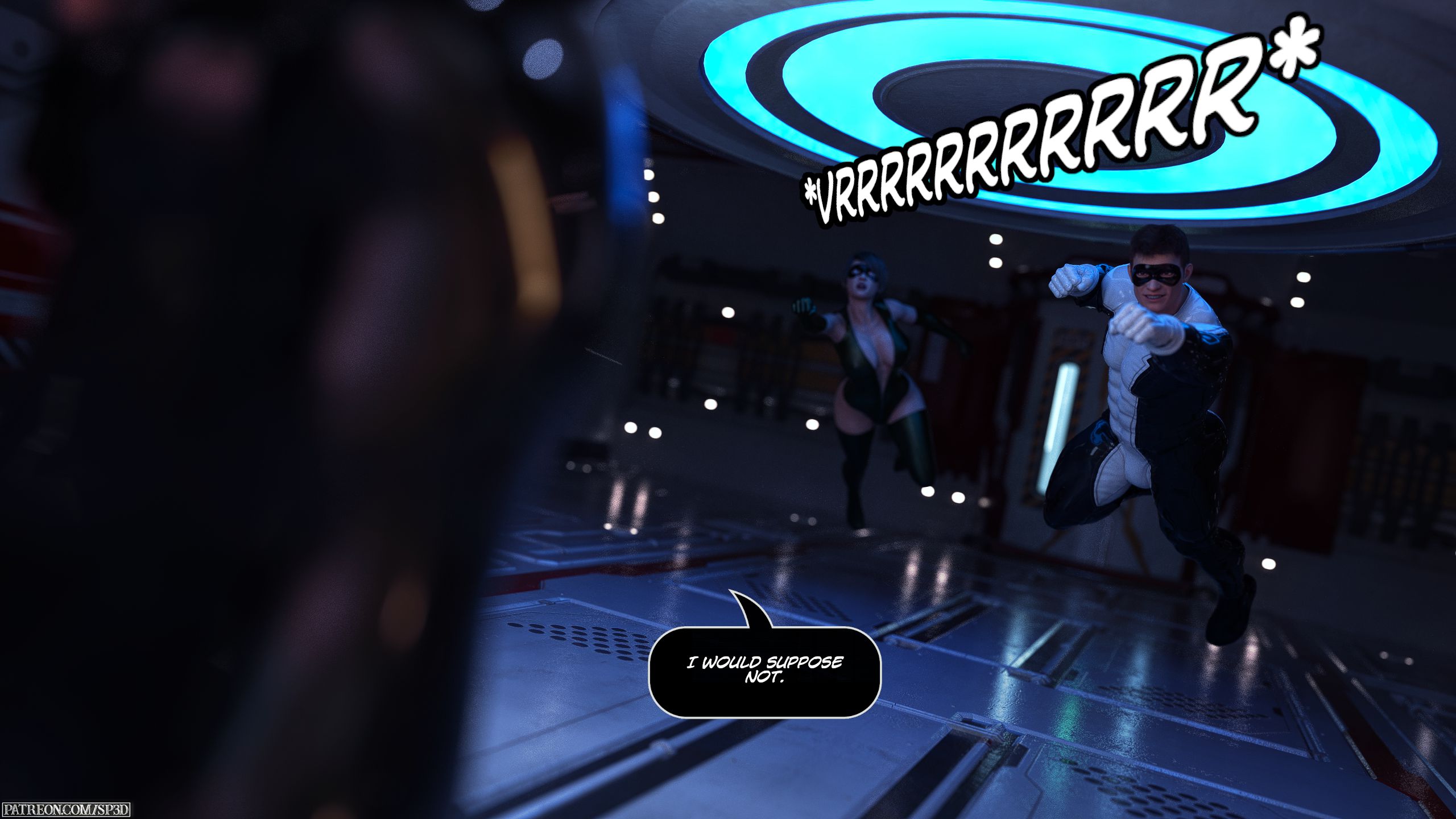 Mini-Comics [SquarePeg3D] Dicked And Dastardly - [SquarePeg3D] – page 4