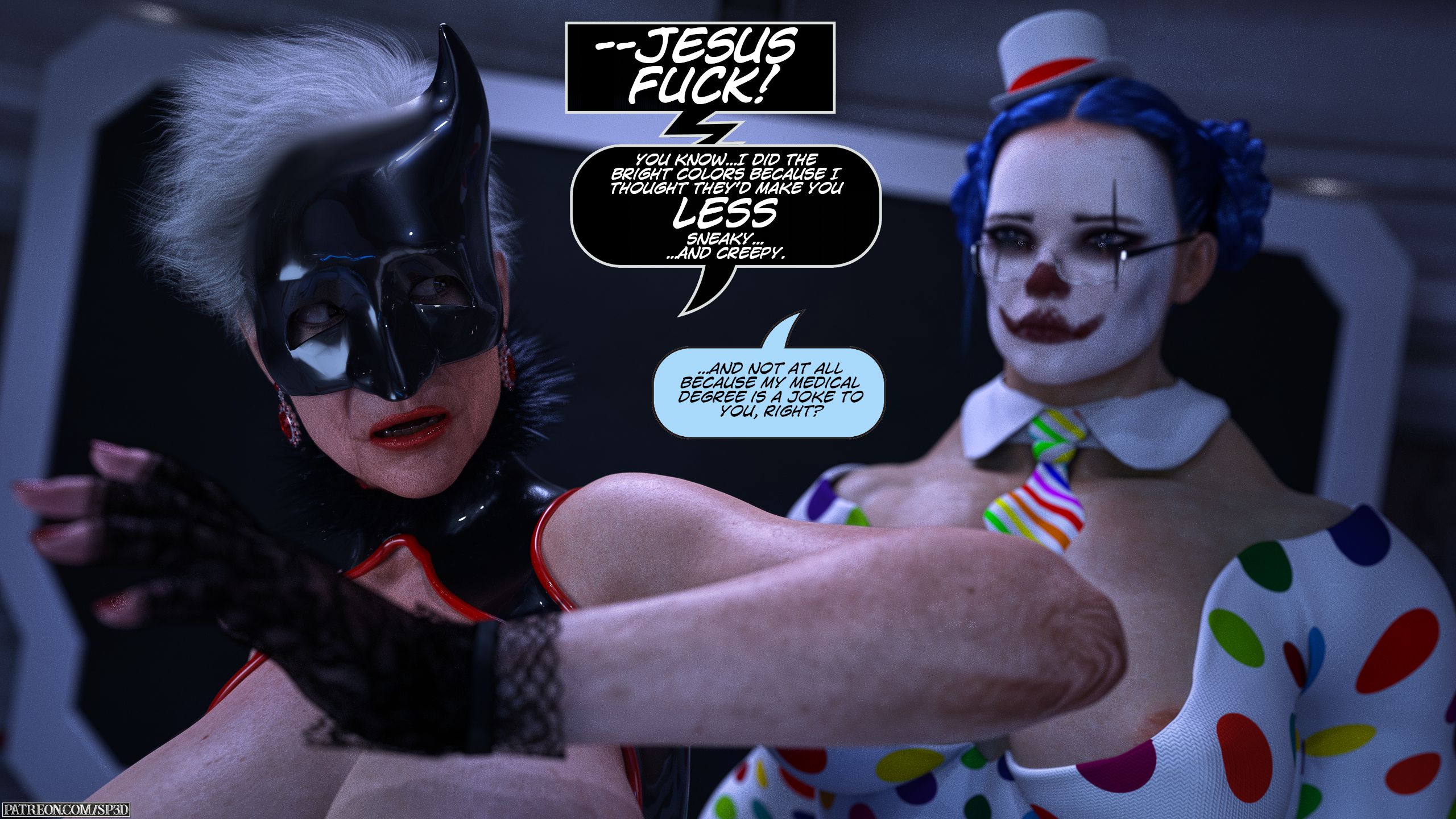 Mini-Comics [SquarePeg3D] Dicked And Dastardly - [SquarePeg3D] – page 7