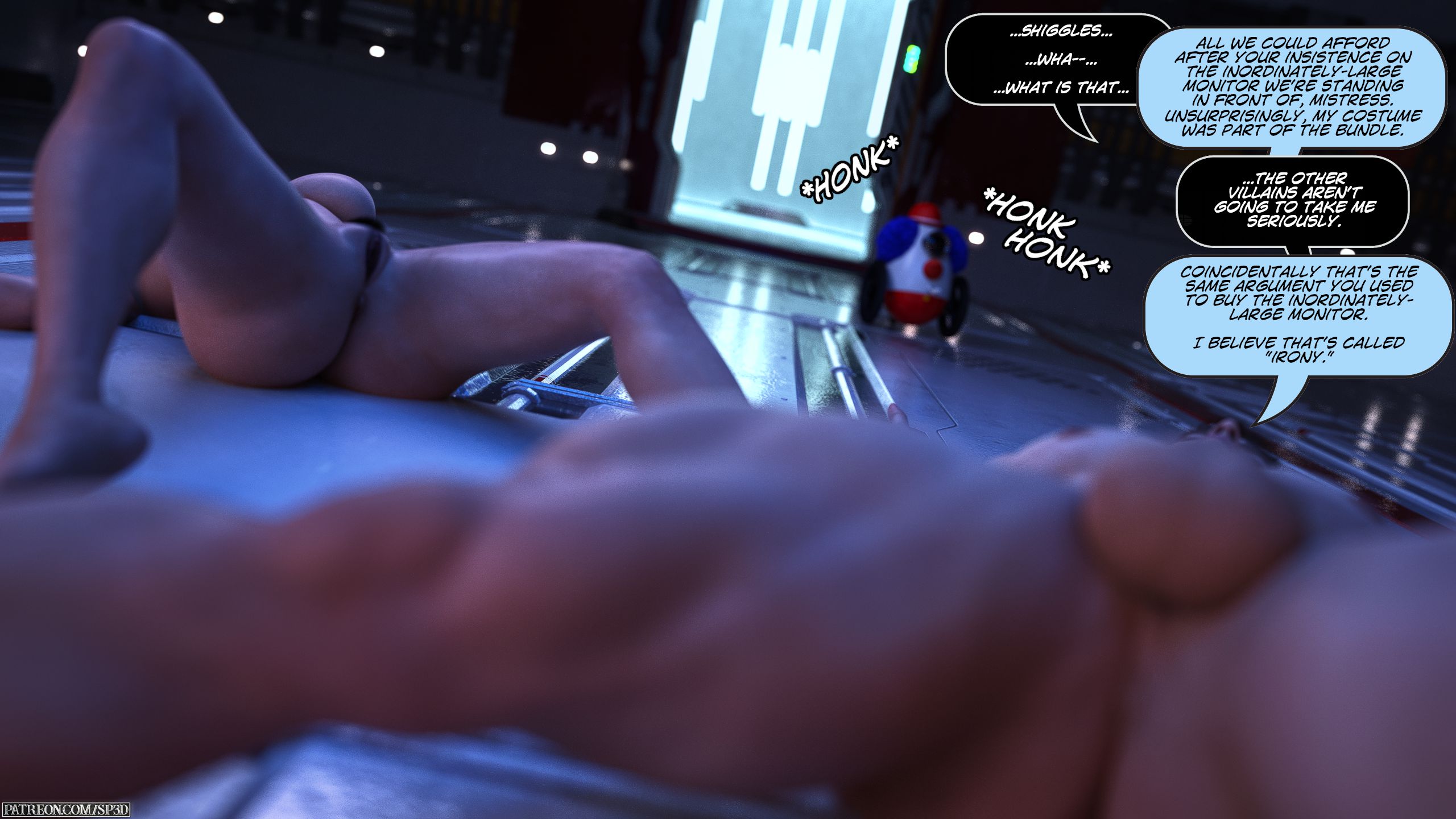 Mini-Comics [SquarePeg3D] Dicked And Dastardly - [SquarePeg3D] – page 9