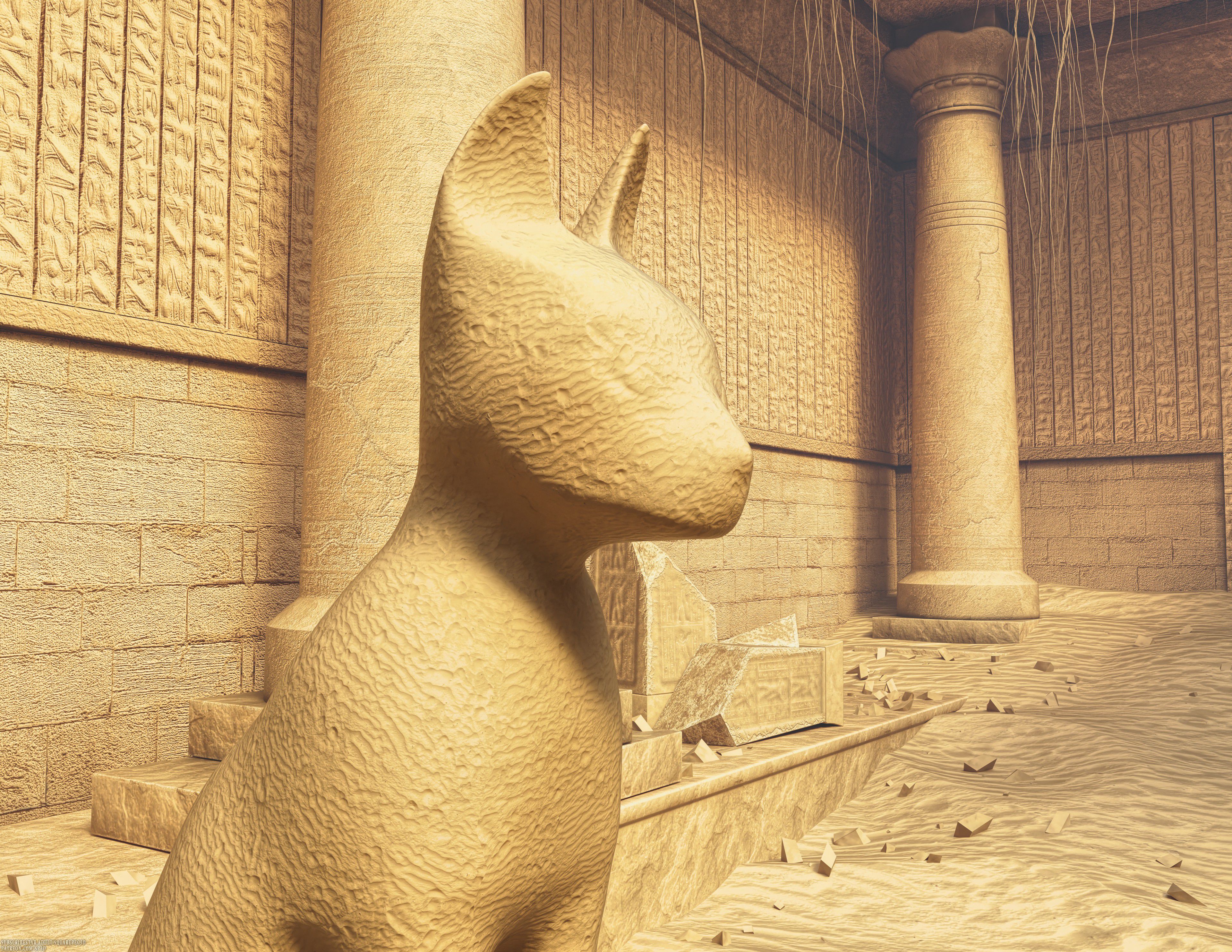 Mini-Comics [SquarePeg3D] Oasis in a Desert - [SquarePeg3D] – page 1