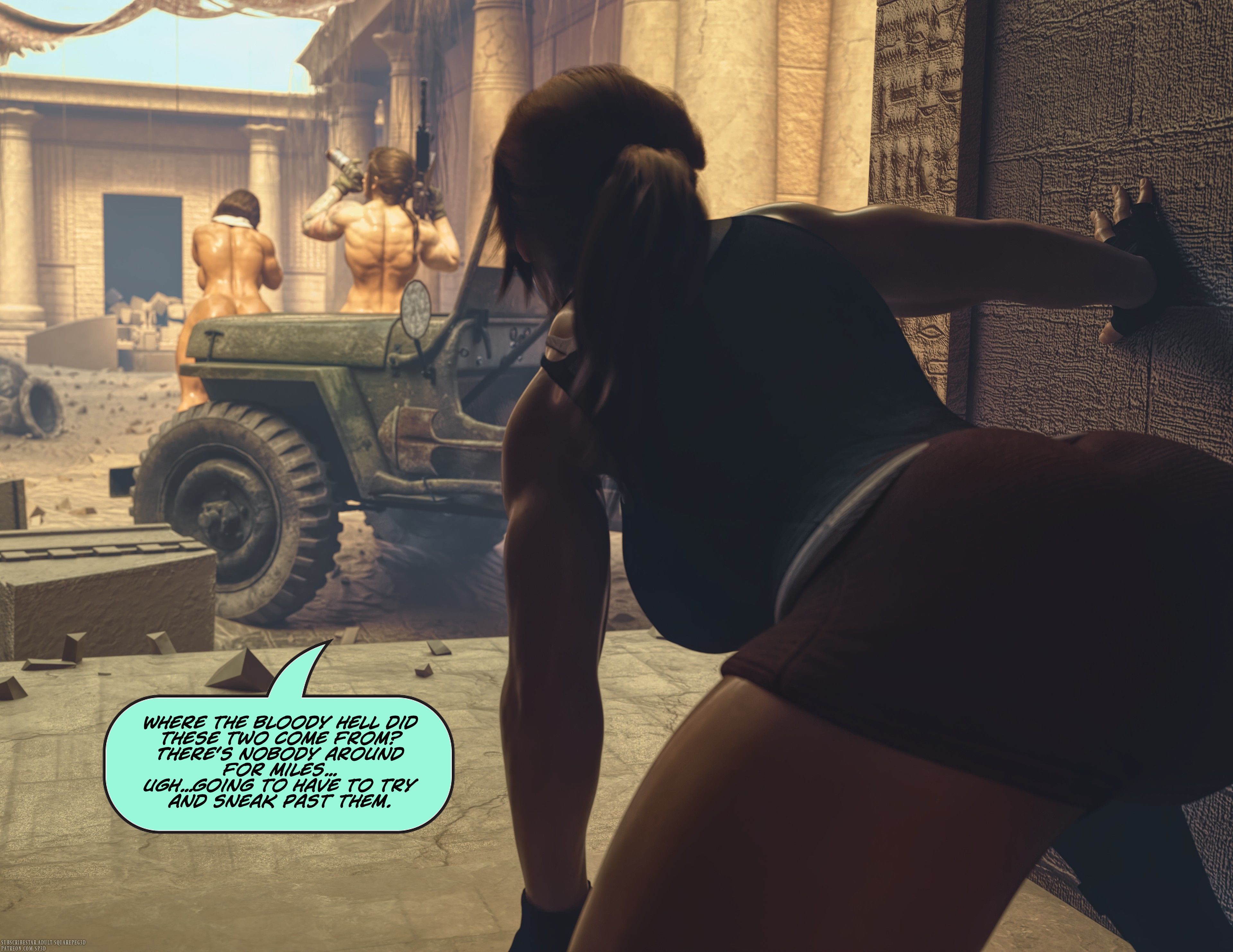 Mini-Comics [SquarePeg3D] Oasis in a Desert - [SquarePeg3D] – page 4