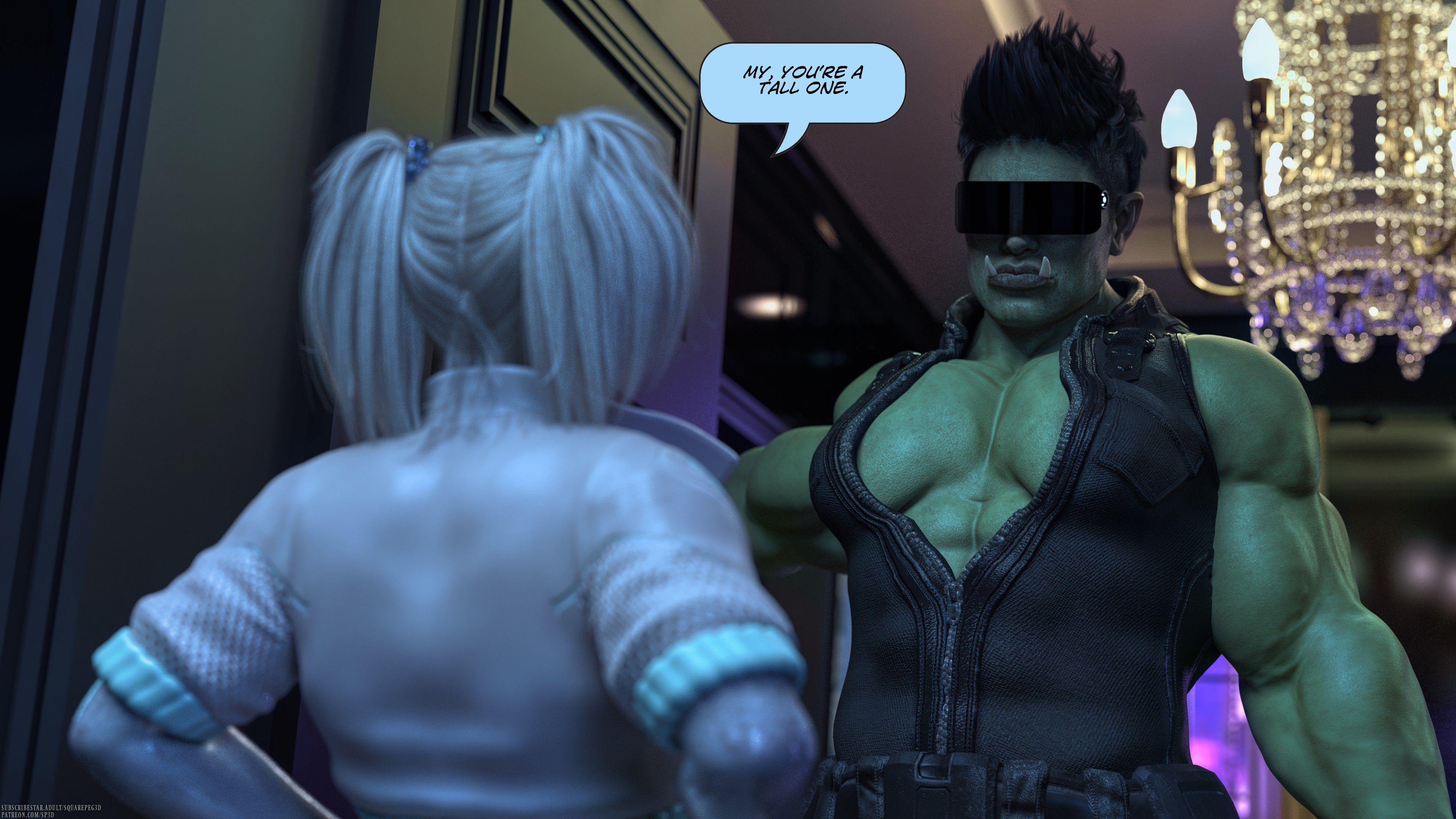 Always On Kaal [SquarePeg3D] 1 . Always On Kaal - Chapter 1 [SquarePeg3D] – page 2
