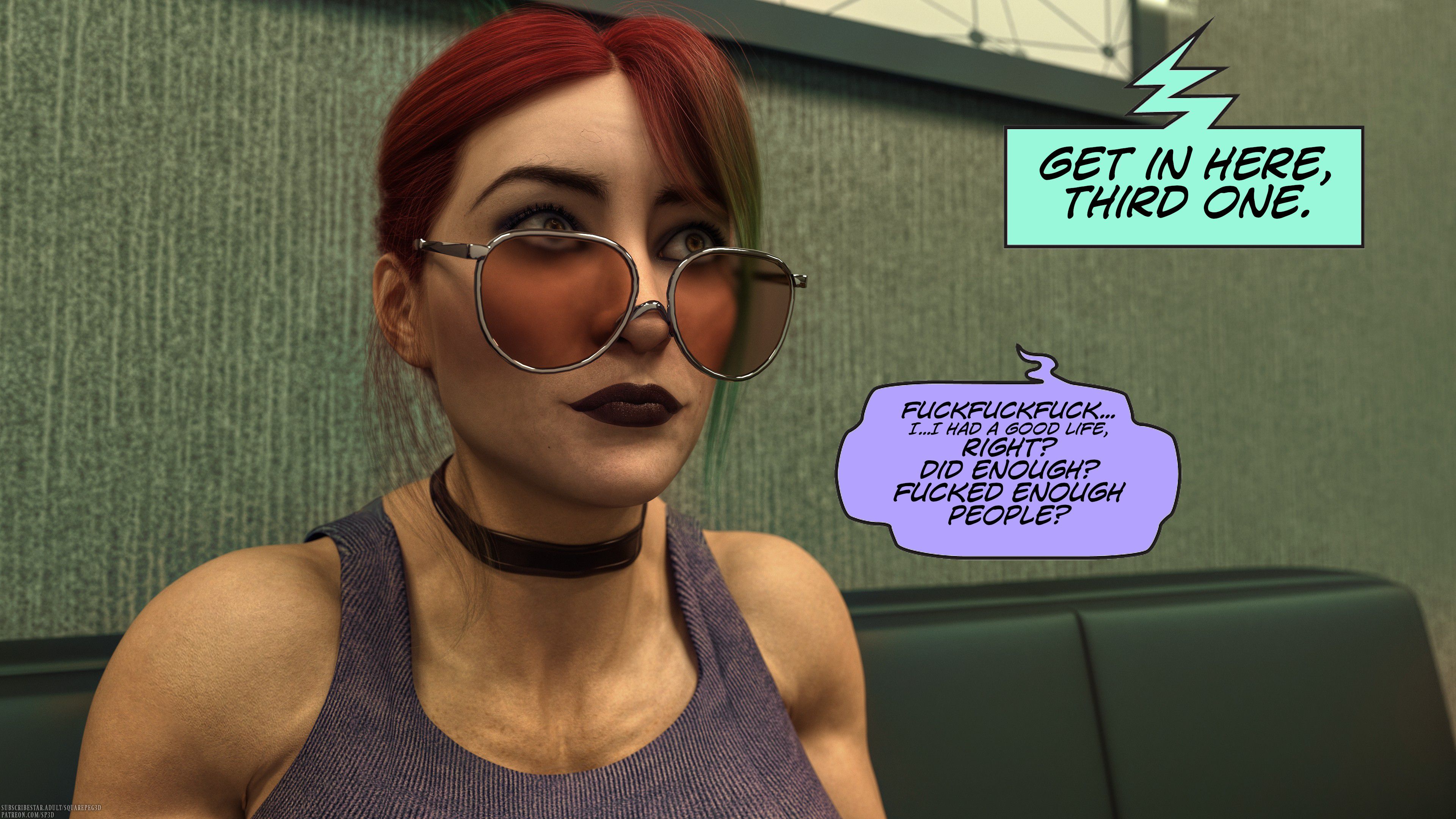 Applying Oneself [SquarePeg3D] 1 . Applying Oneself - Chapter 1 [SquarePeg3D] – page 191