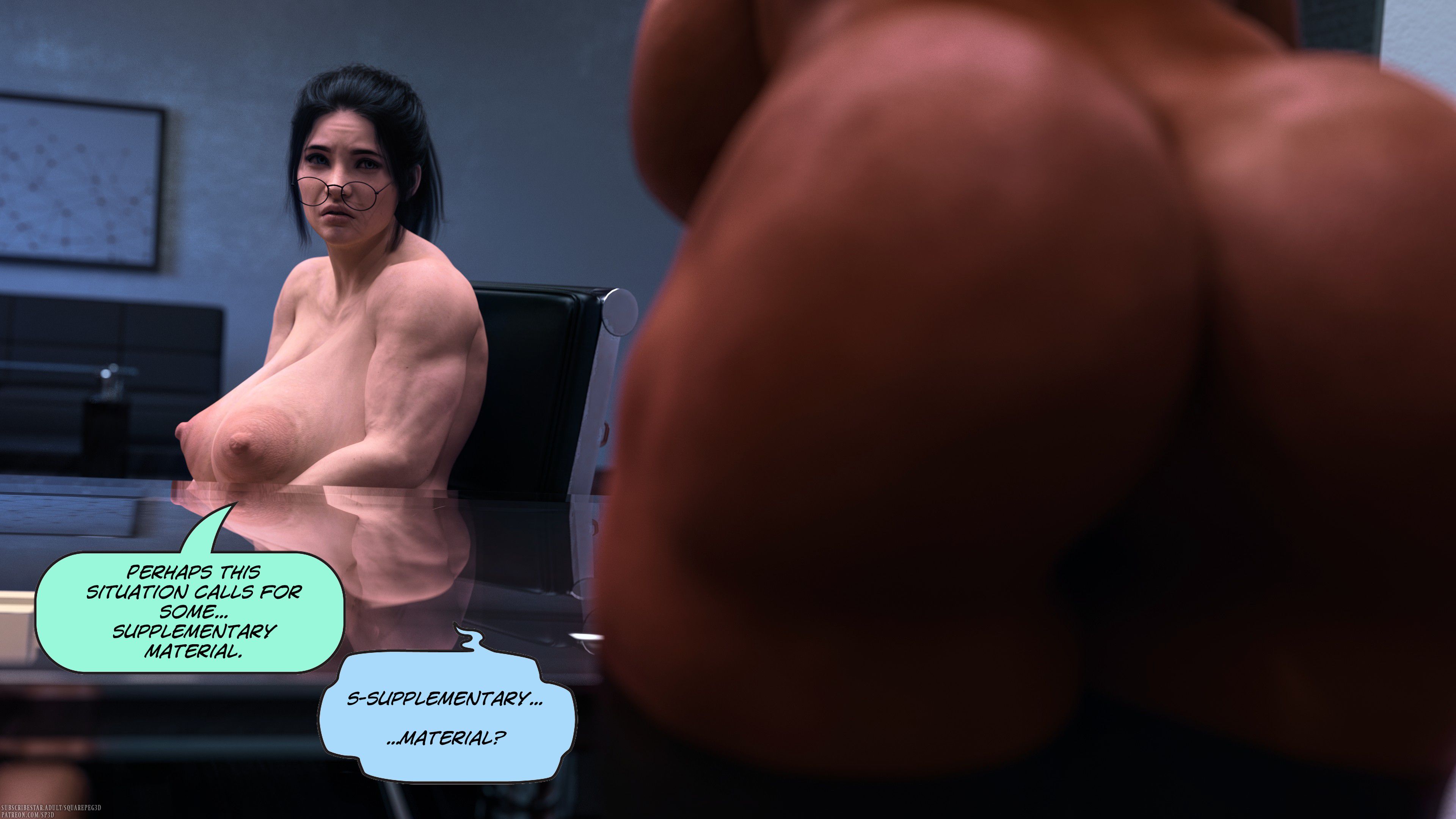 Applying Oneself [SquarePeg3D] 1 . Applying Oneself - Chapter 1 [SquarePeg3D] – page 31