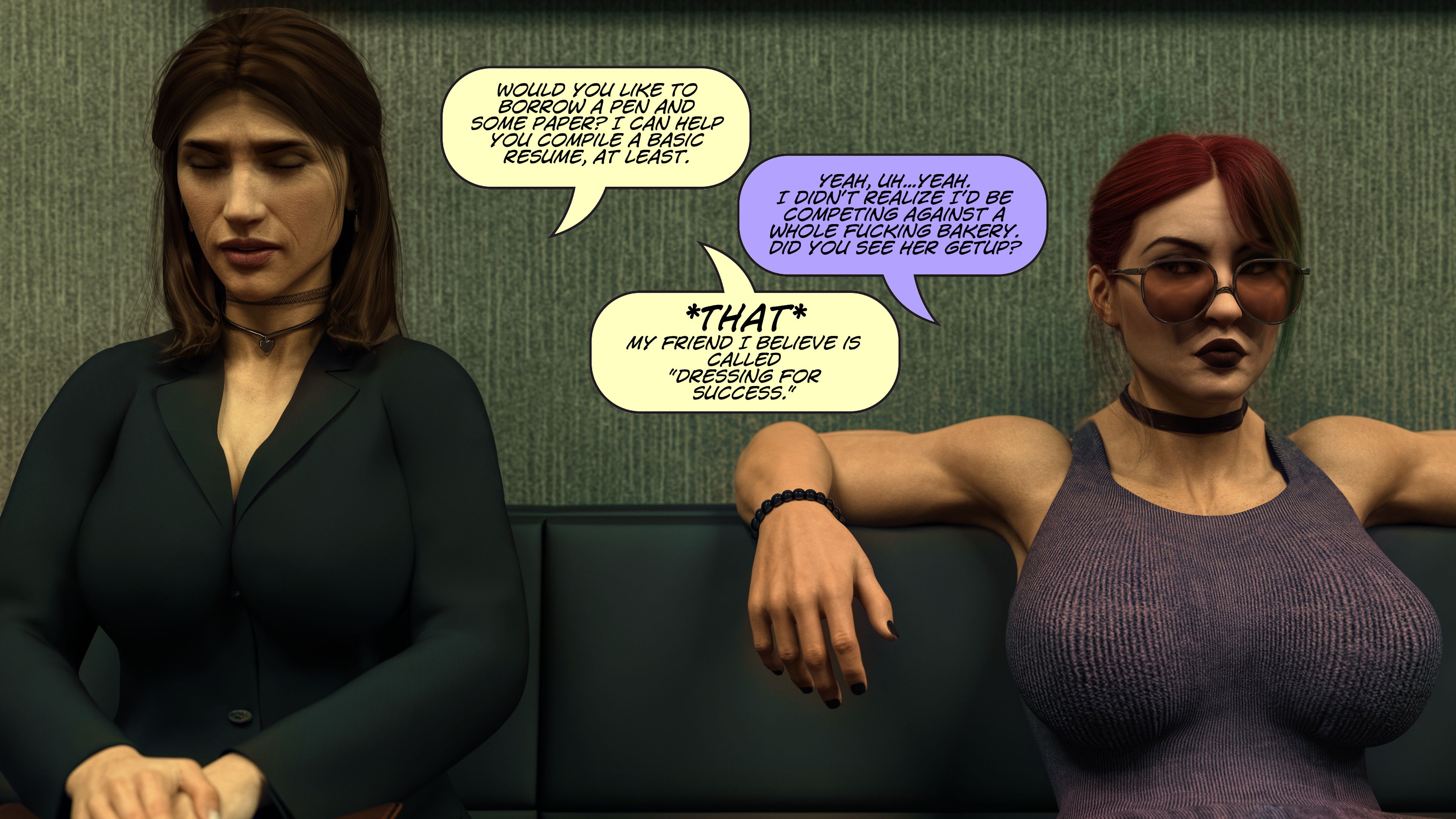 Applying Oneself [SquarePeg3D] 1 . Applying Oneself - Chapter 1 [SquarePeg3D] – page 6