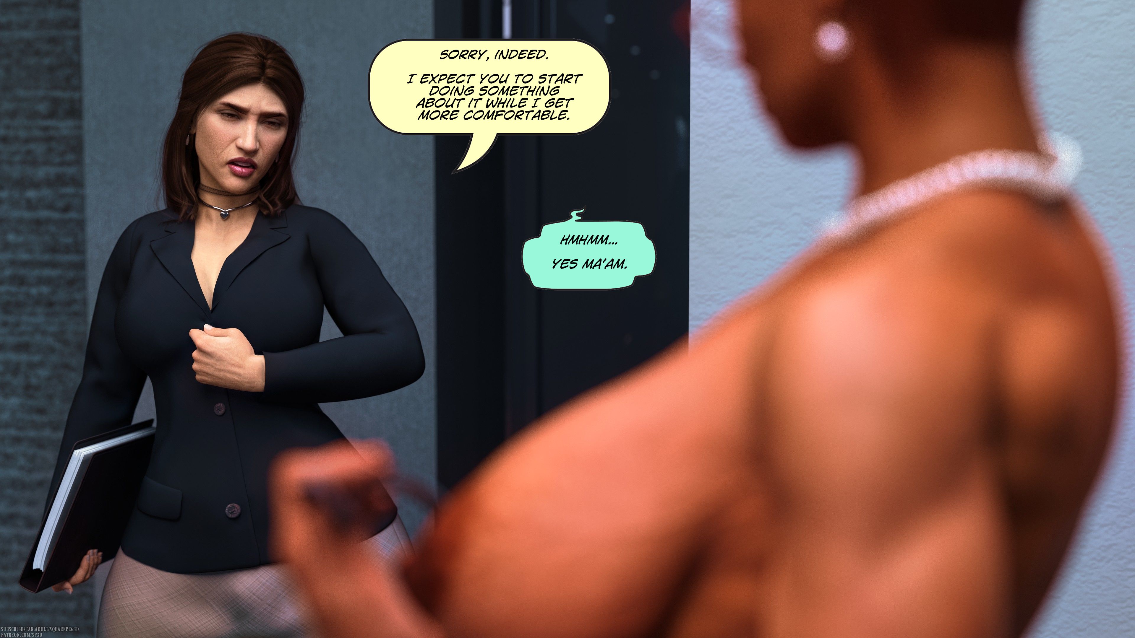 Applying Oneself [SquarePeg3D] 1 . Applying Oneself - Chapter 1 [SquarePeg3D] – page 78
