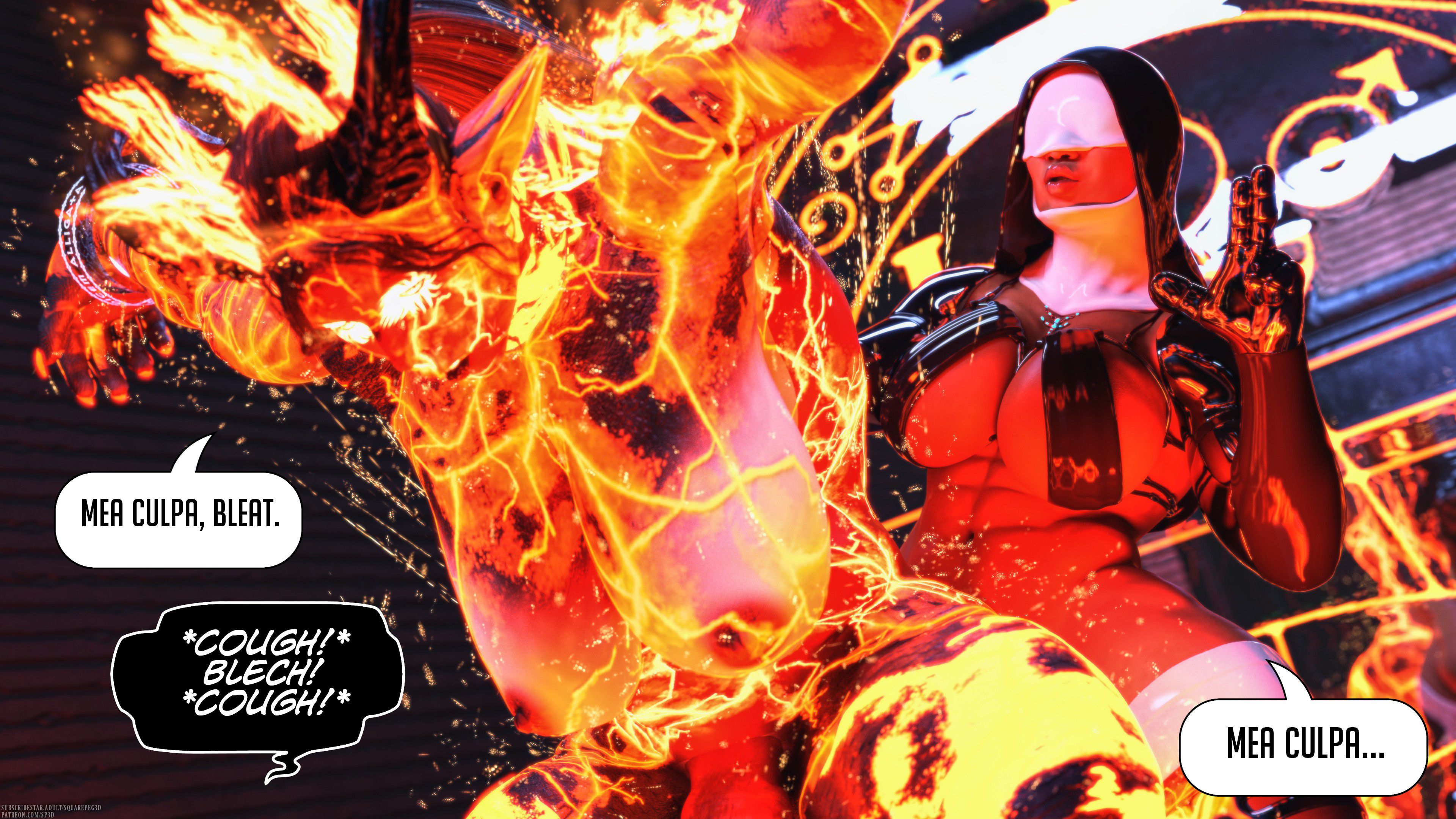 Radix Malorum [SquarePeg3D] 1 . Radix Malorum - Chapter 1 [SquarePeg3D] – page 48