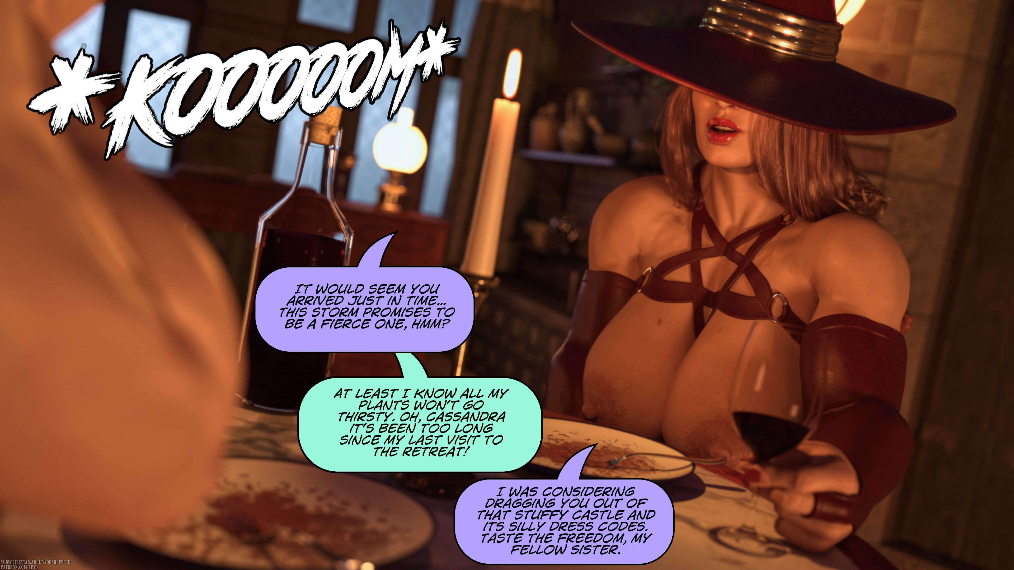 Epicurious [SquarePeg3D] 1 . Epicurious - Chapter 1 [SquarePeg3D] – page 1