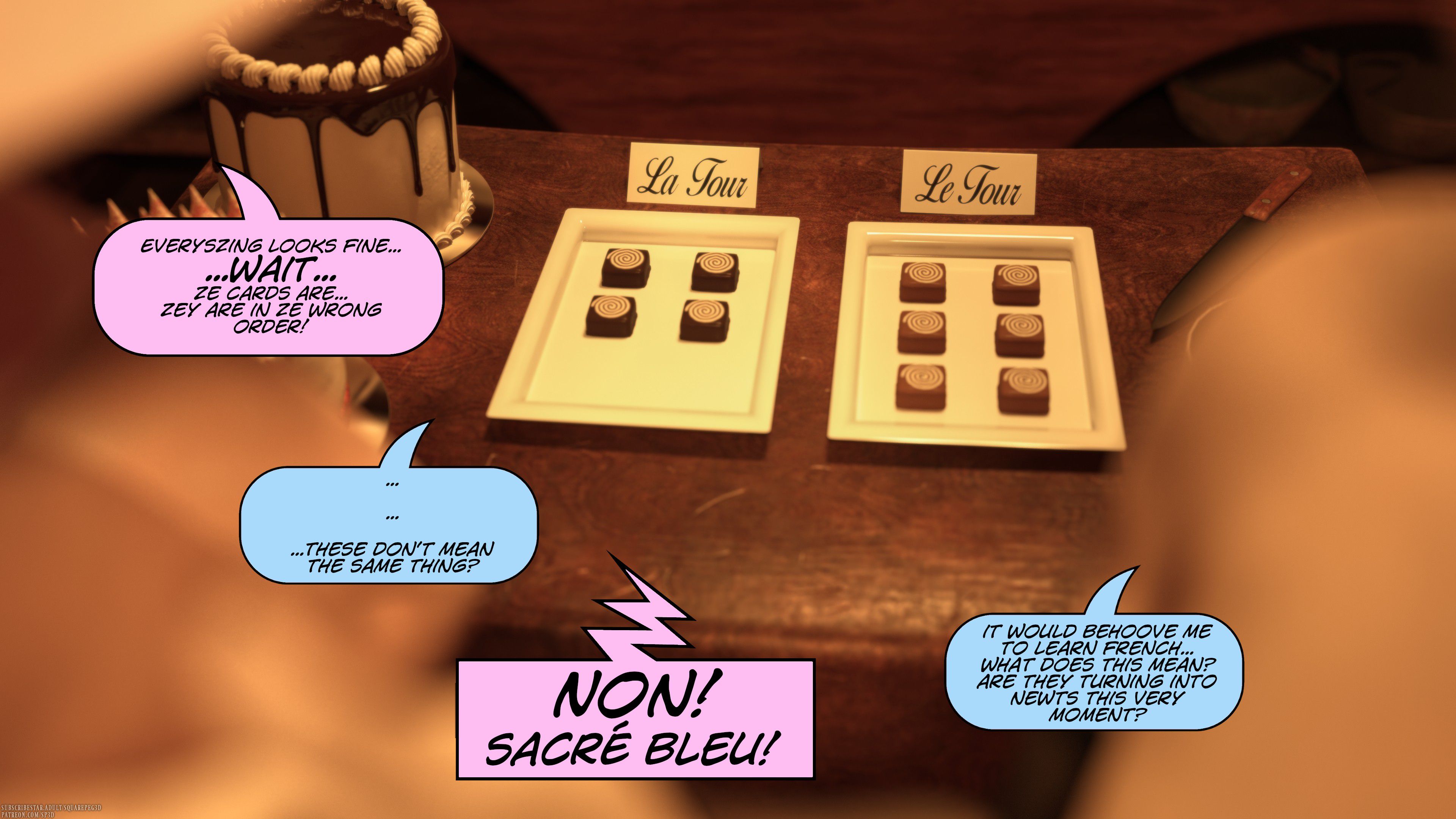 Epicurious [SquarePeg3D] 1 . Epicurious - Chapter 1 [SquarePeg3D] – page 8