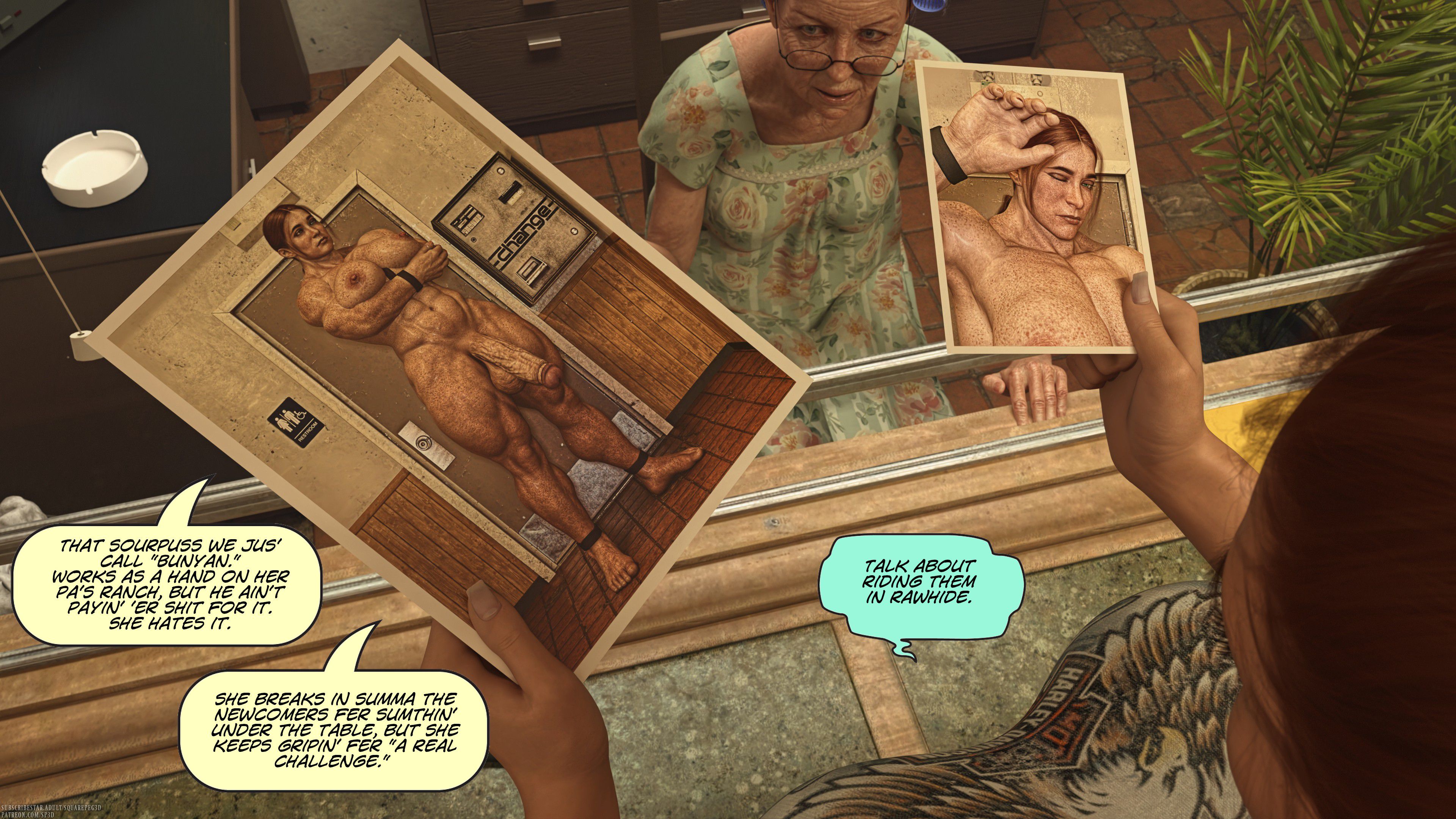 The Wash [SquarePeg3D] 1 . The Wash - Chapter 1 [SquarePeg3D] – page 13