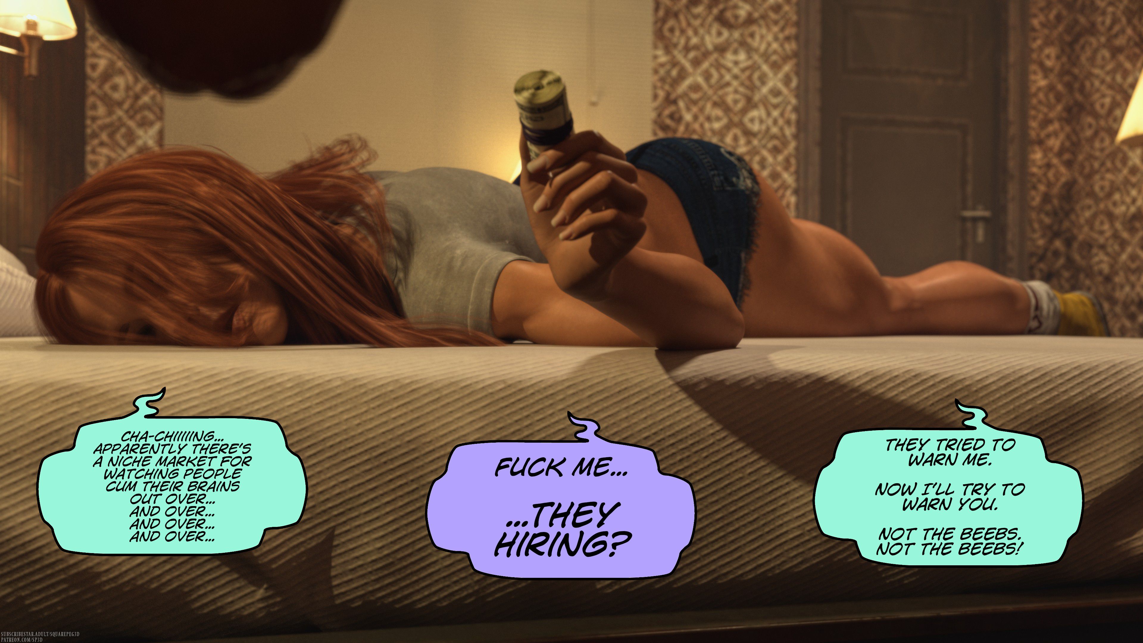 The Wash [SquarePeg3D] 1 . The Wash - Chapter 1 [SquarePeg3D] – page 179