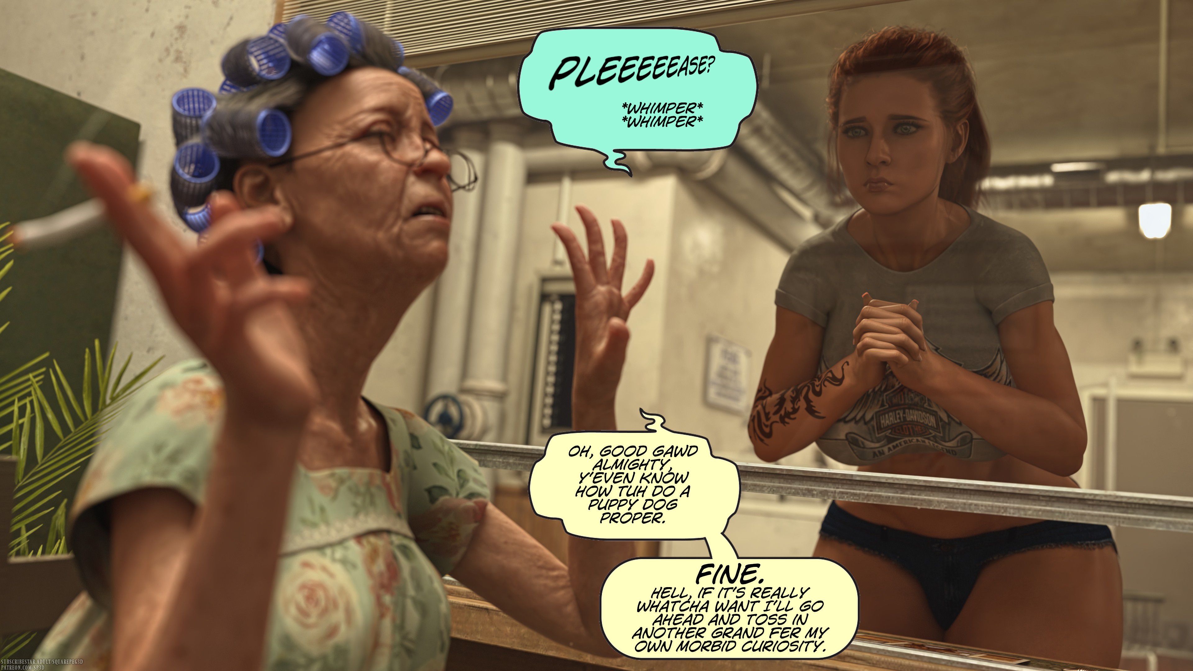 The Wash [SquarePeg3D] 1 . The Wash - Chapter 1 [SquarePeg3D] – page 18