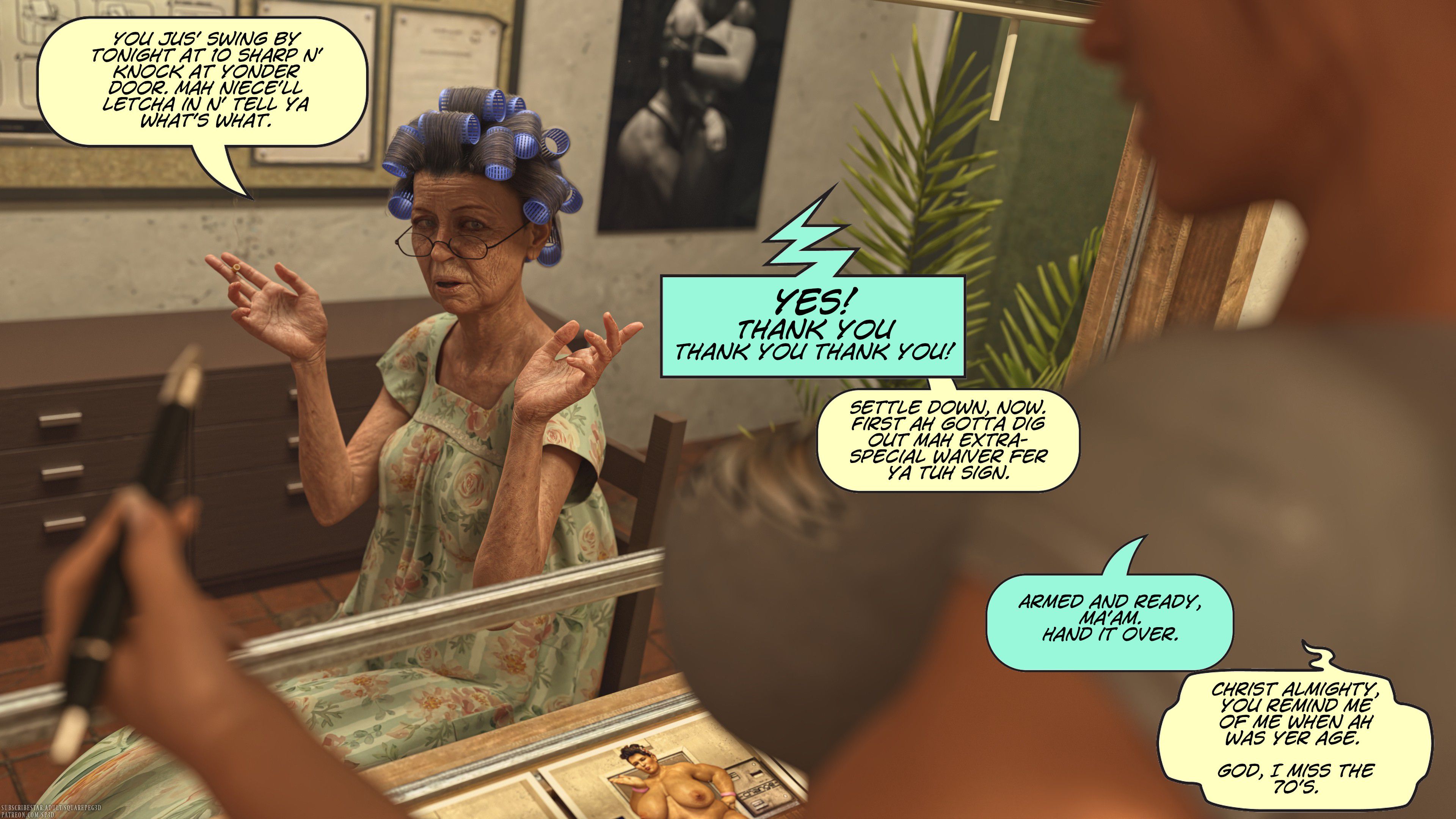 The Wash [SquarePeg3D] 1 . The Wash - Chapter 1 [SquarePeg3D] – page 19