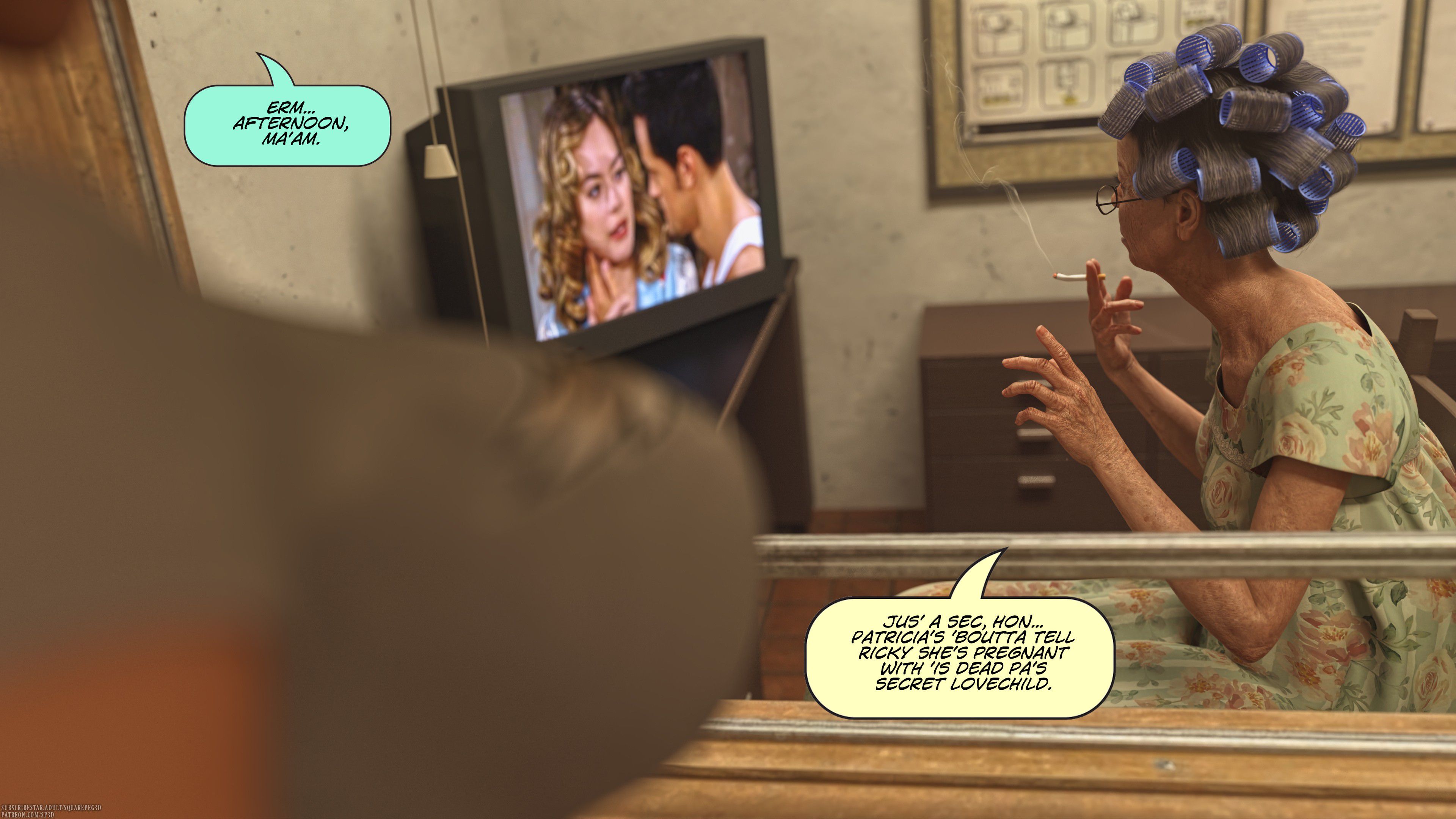 The Wash [SquarePeg3D] 1 . The Wash - Chapter 1 [SquarePeg3D] – page 5