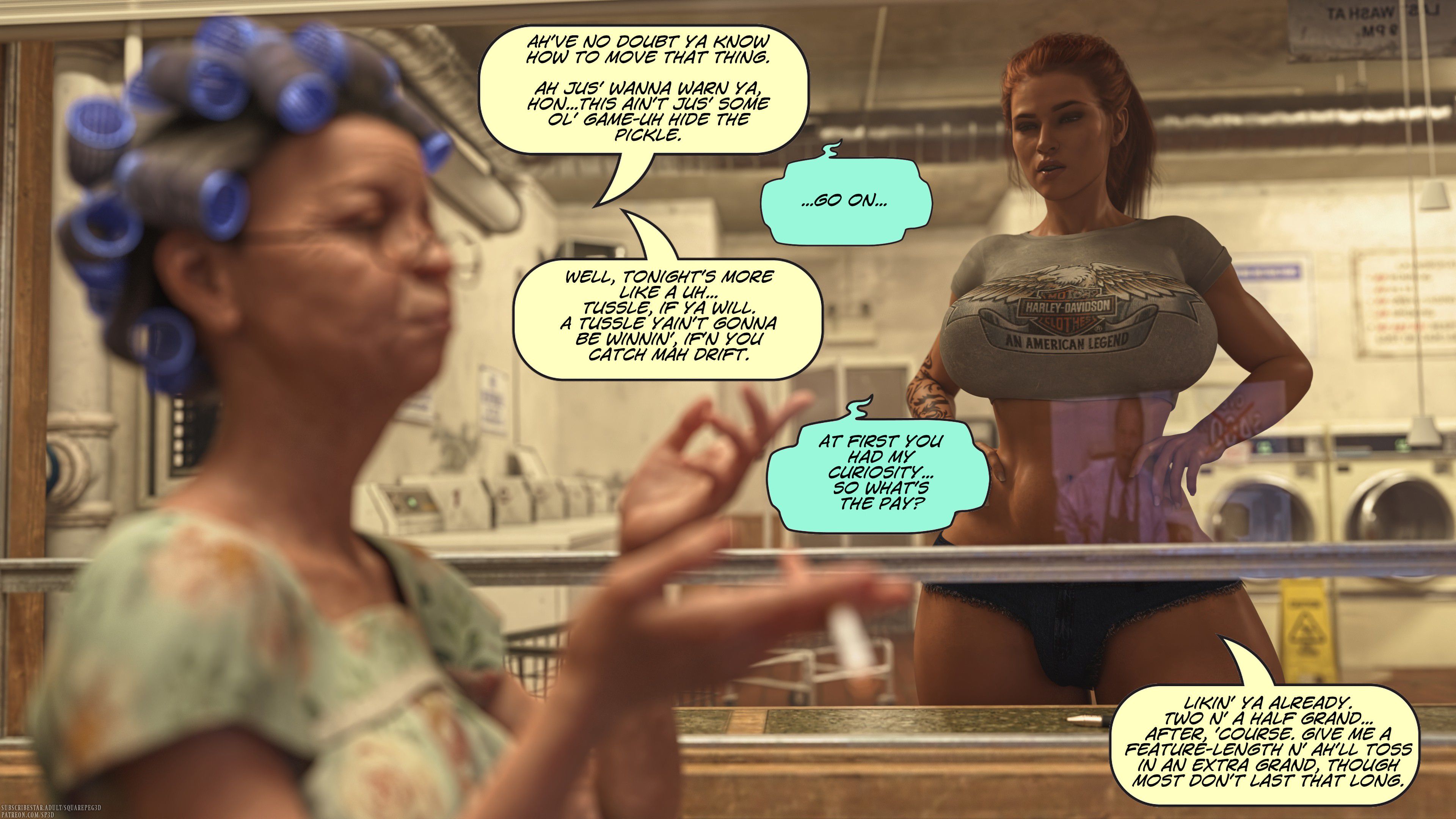 The Wash [SquarePeg3D] 1 . The Wash - Chapter 1 [SquarePeg3D] – page 7