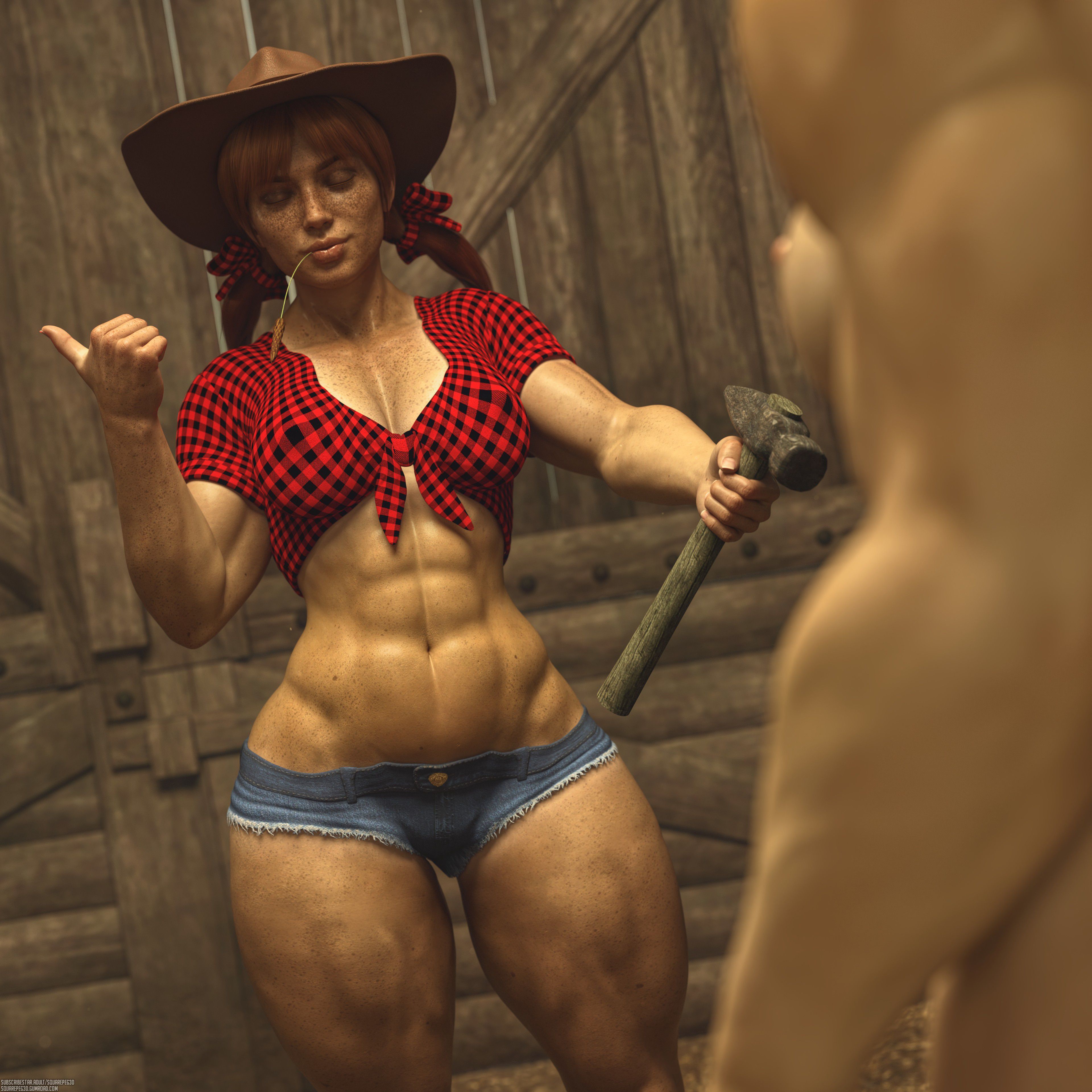 Amish Paradise [SquarePeg3D] 1 . Amish Paradise - Milling Mary - Chapter 1 [SquarePeg3D] – page 18