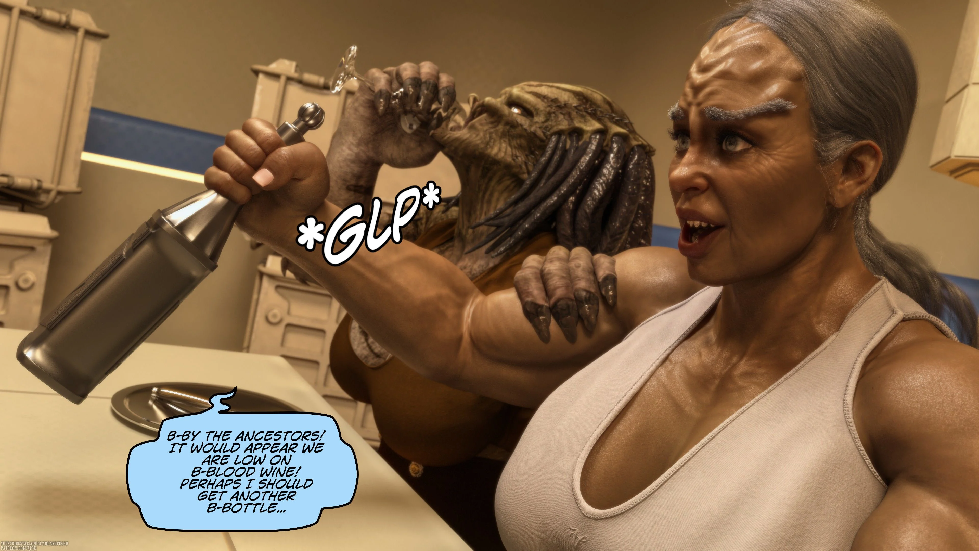 Unfair Game (Star Trek, Predator) [SquarePeg3D] 1 . Unfair Game - Chapter 1 (Star Trek, Predator) [SquarePeg3D] – page 100