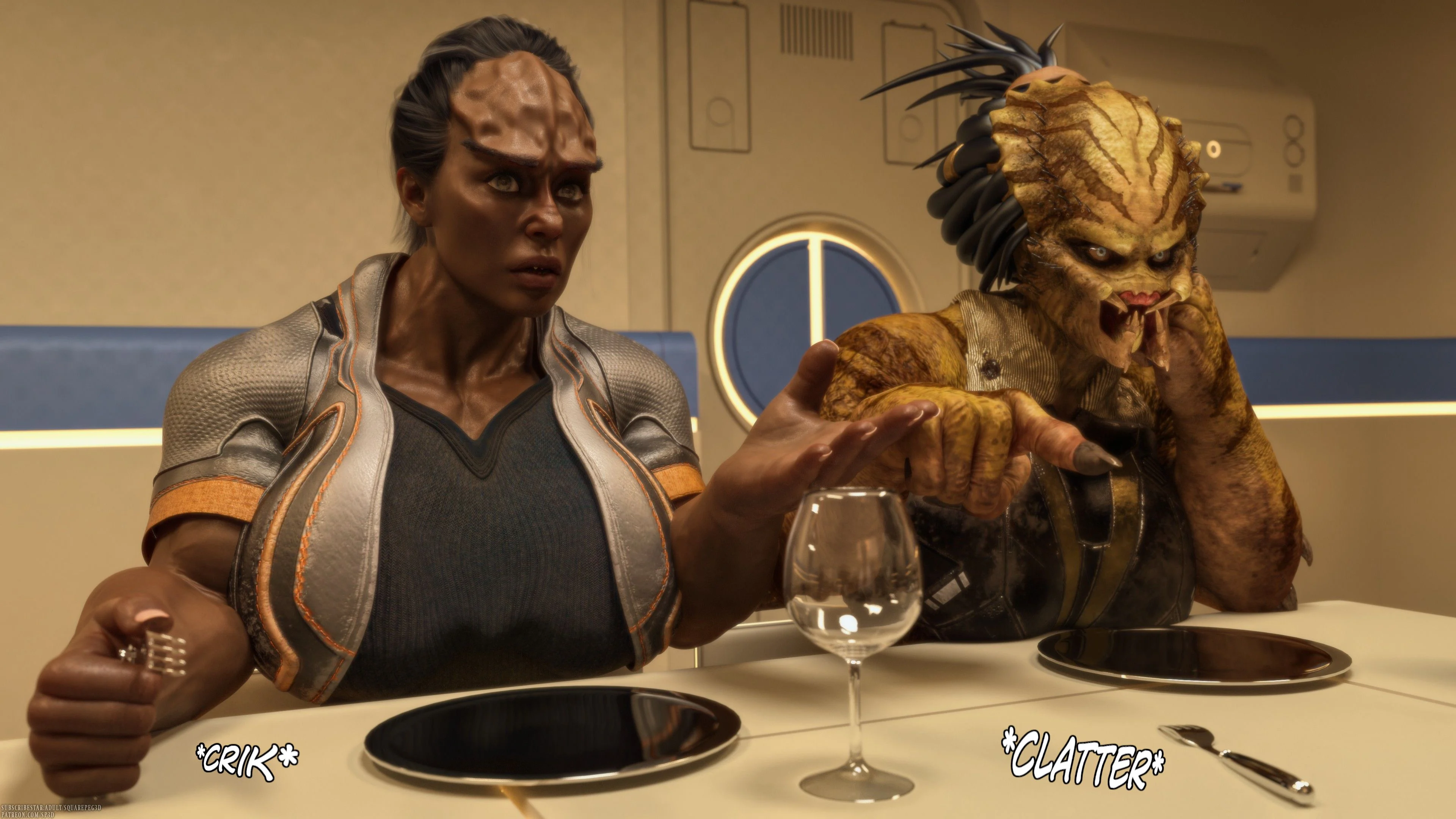Unfair Game (Star Trek, Predator) [SquarePeg3D] 1 . Unfair Game - Chapter 1 (Star Trek, Predator) [SquarePeg3D] – page 101