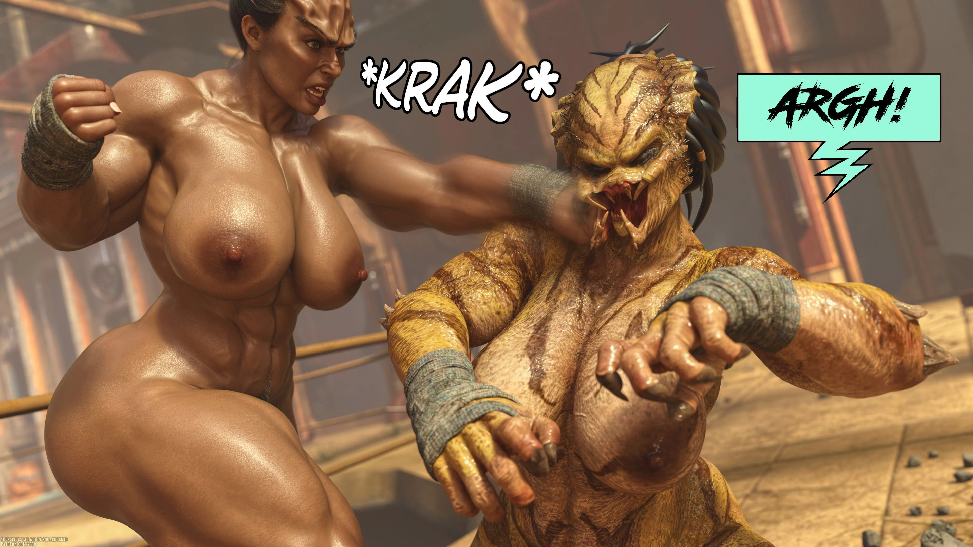 Unfair Game (Star Trek, Predator) [SquarePeg3D] 1 . Unfair Game - Chapter 1 (Star Trek, Predator) [SquarePeg3D] – page 18