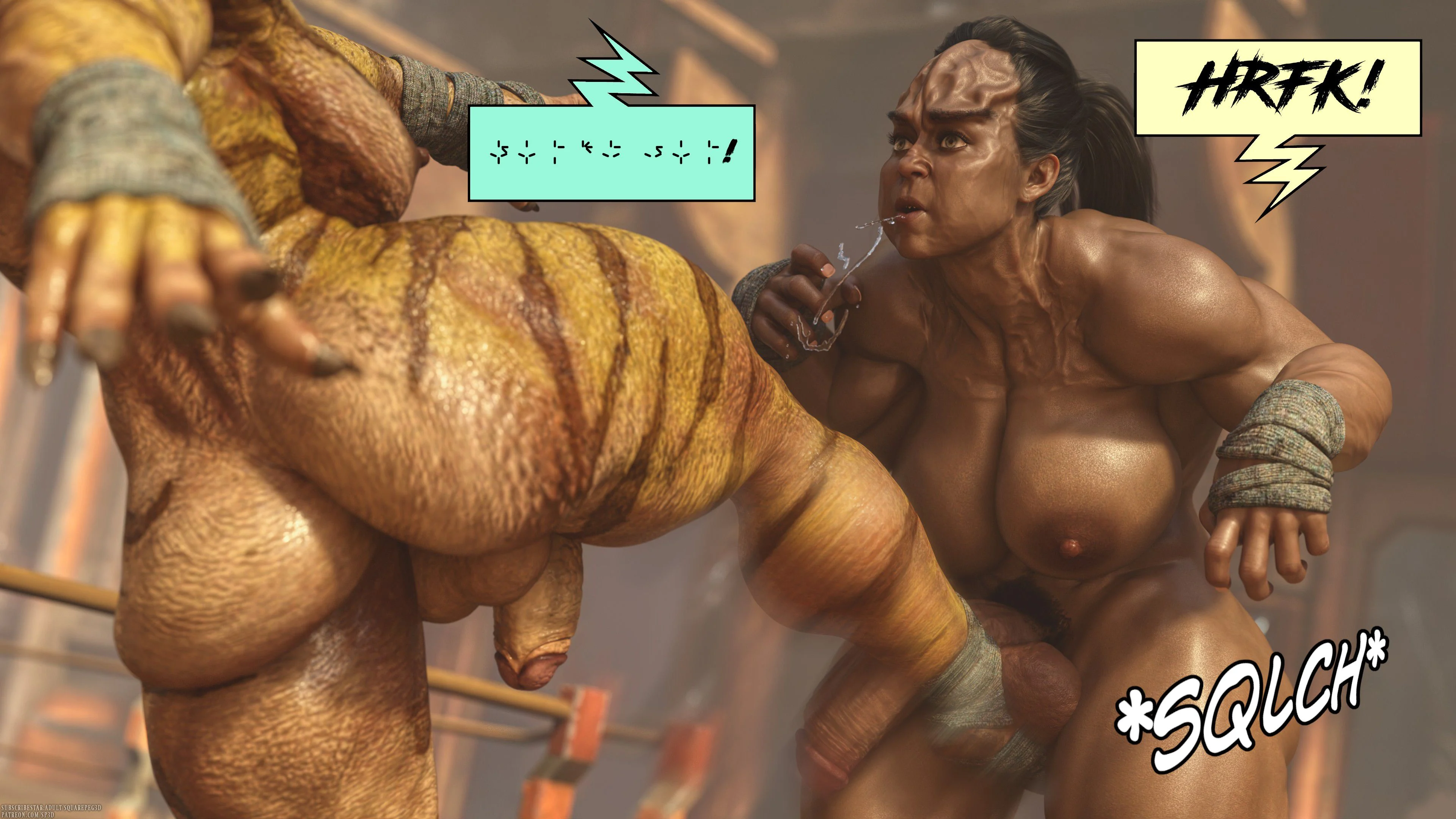 Unfair Game (Star Trek, Predator) [SquarePeg3D] 1 . Unfair Game - Chapter 1 (Star Trek, Predator) [SquarePeg3D] – page 22
