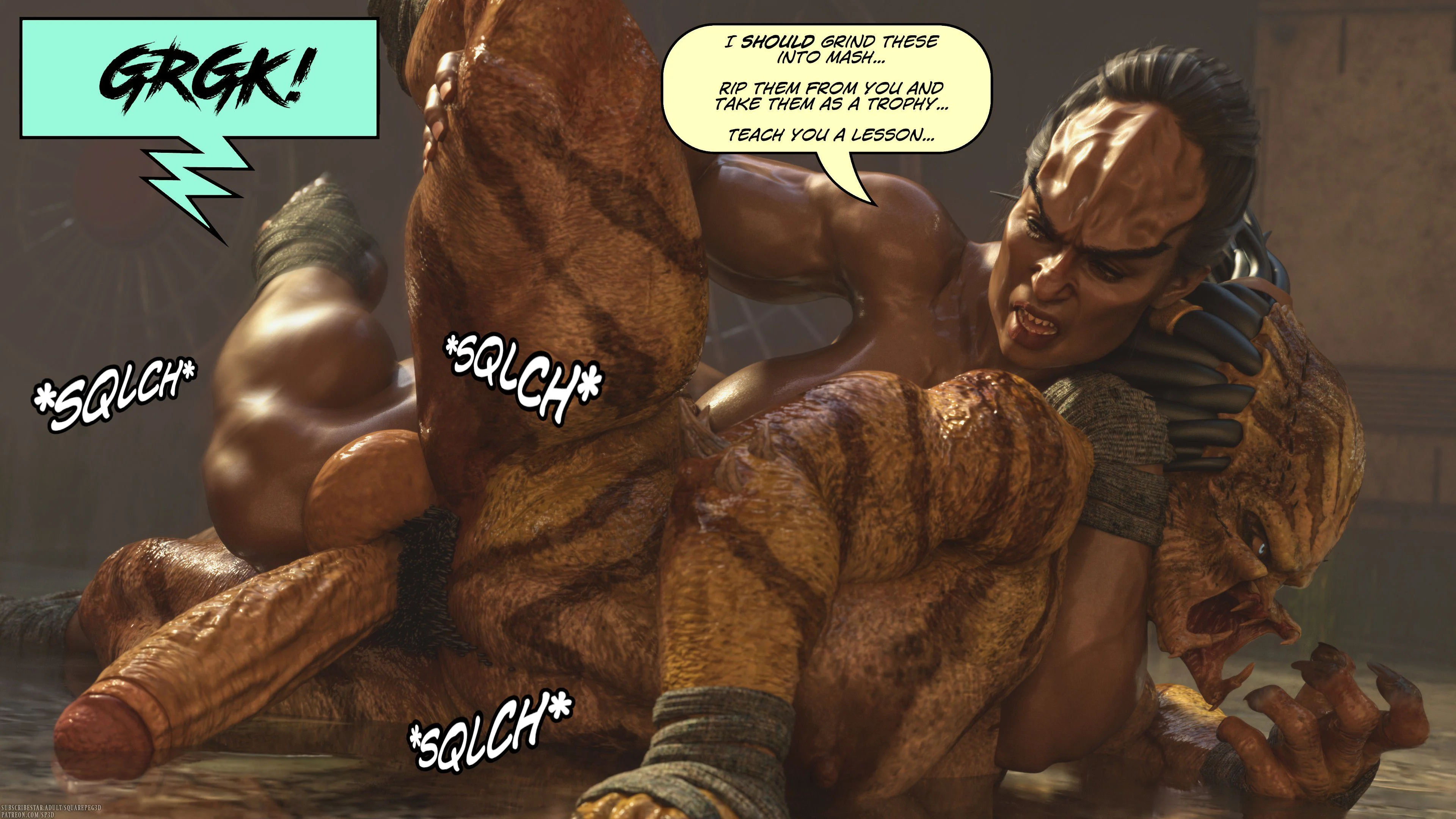 Unfair Game (Star Trek, Predator) [SquarePeg3D] 1 . Unfair Game - Chapter 1 (Star Trek, Predator) [SquarePeg3D] – page 40