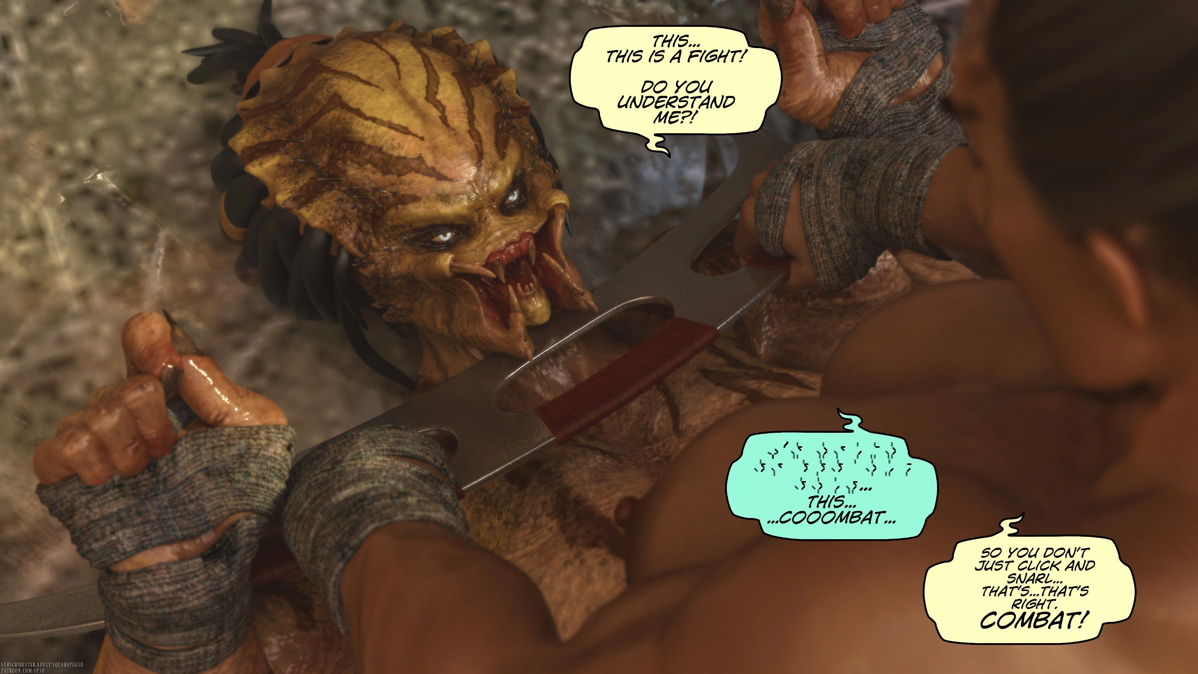 Unfair Game (Star Trek, Predator) [SquarePeg3D] 1 . Unfair Game - Chapter 1 (Star Trek, Predator) [SquarePeg3D] – page 59