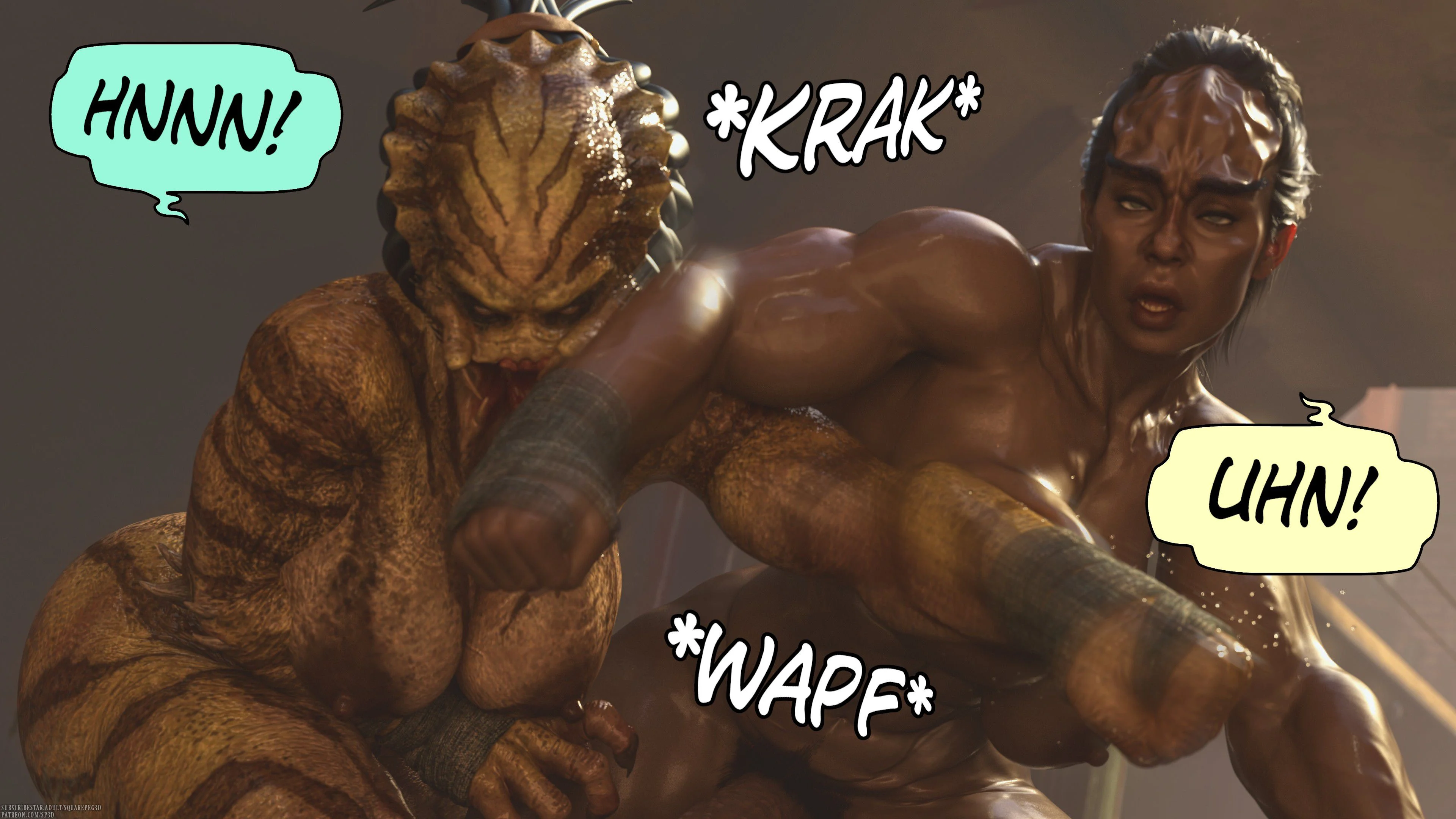 Unfair Game (Star Trek, Predator) [SquarePeg3D] 1 . Unfair Game - Chapter 1 (Star Trek, Predator) [SquarePeg3D] – page 64
