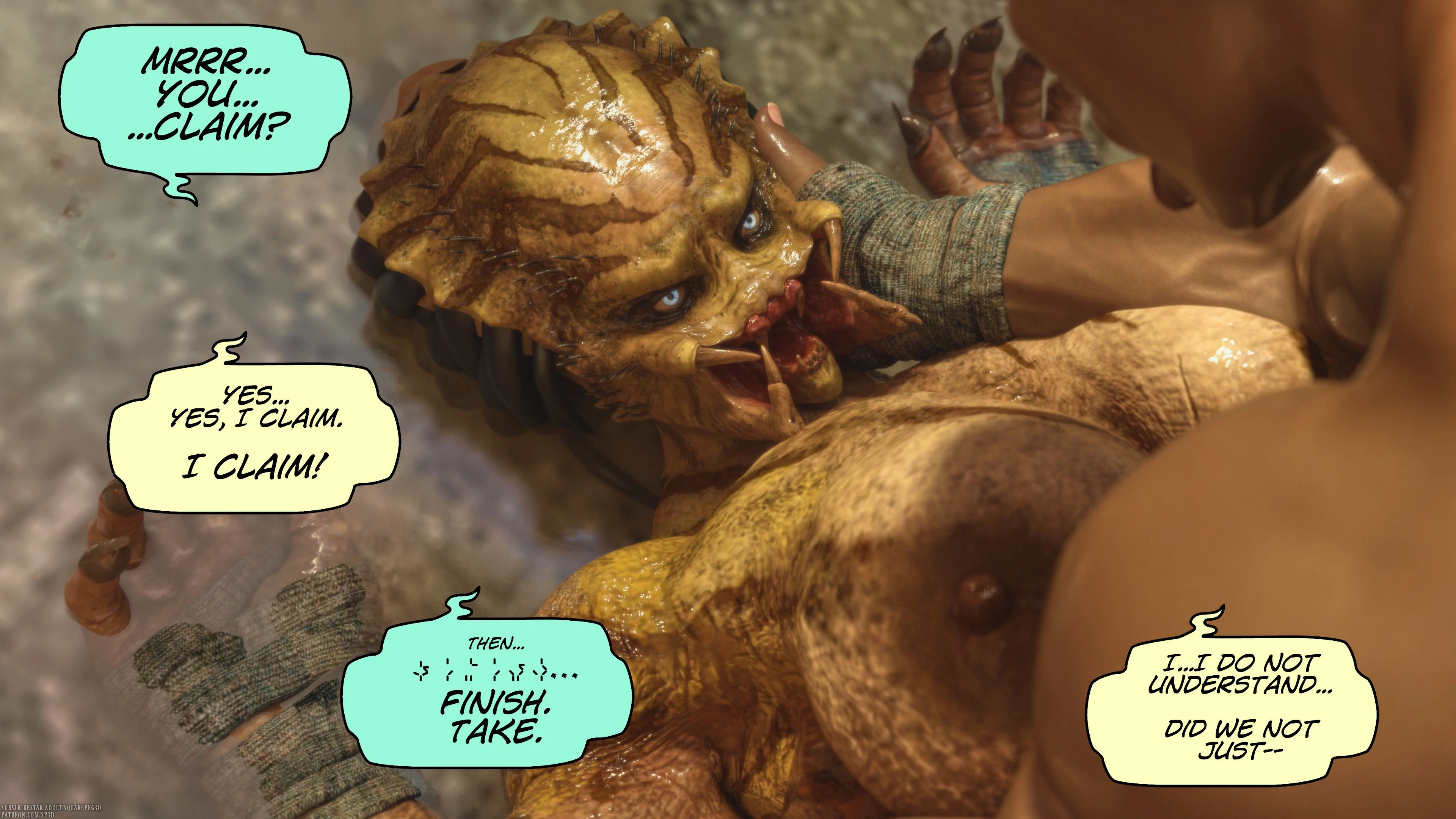 Unfair Game (Star Trek, Predator) [SquarePeg3D] 1 . Unfair Game - Chapter 1 (Star Trek, Predator) [SquarePeg3D] – page 92
