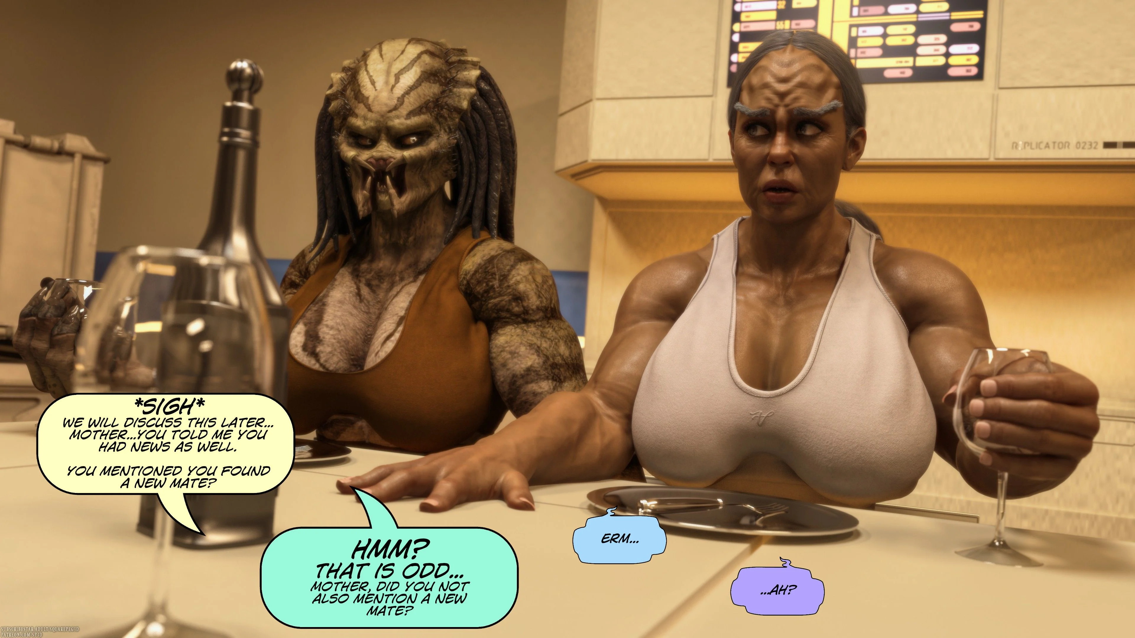 Unfair Game (Star Trek, Predator) [SquarePeg3D] 1 . Unfair Game - Chapter 1 (Star Trek, Predator) [SquarePeg3D] – page 99