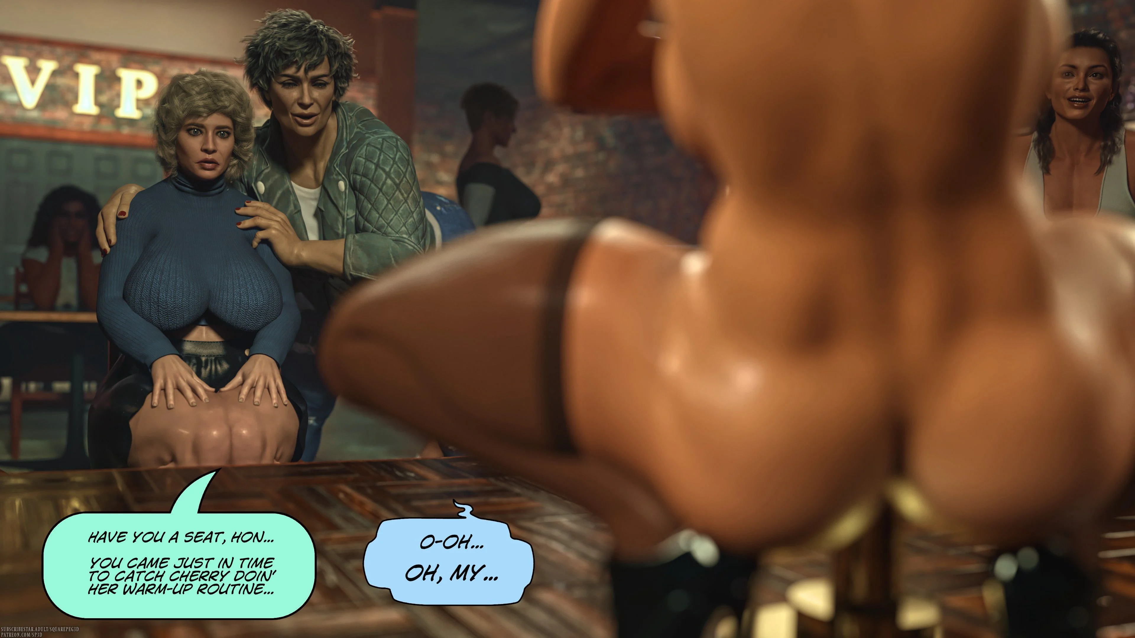 Penny For A Thot [SquarePeg3D] 1 . Penny For A Thot - Chapter 1 [SquarePeg3D] – page 18