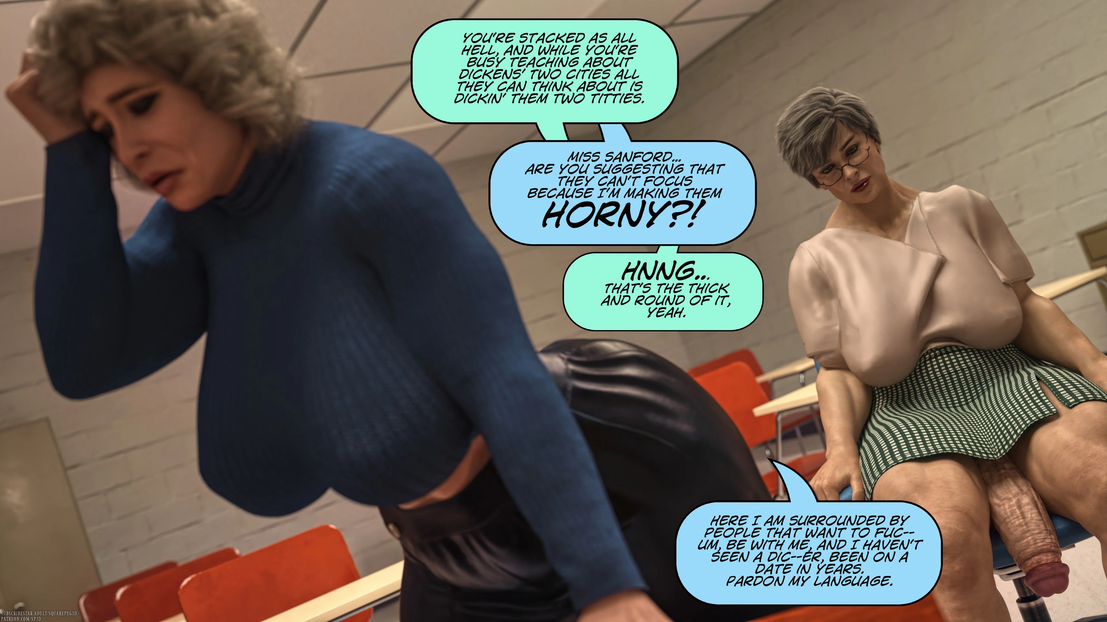 Penny For A Thot [SquarePeg3D] 1 . Penny For A Thot - Chapter 1 [SquarePeg3D] – page 3