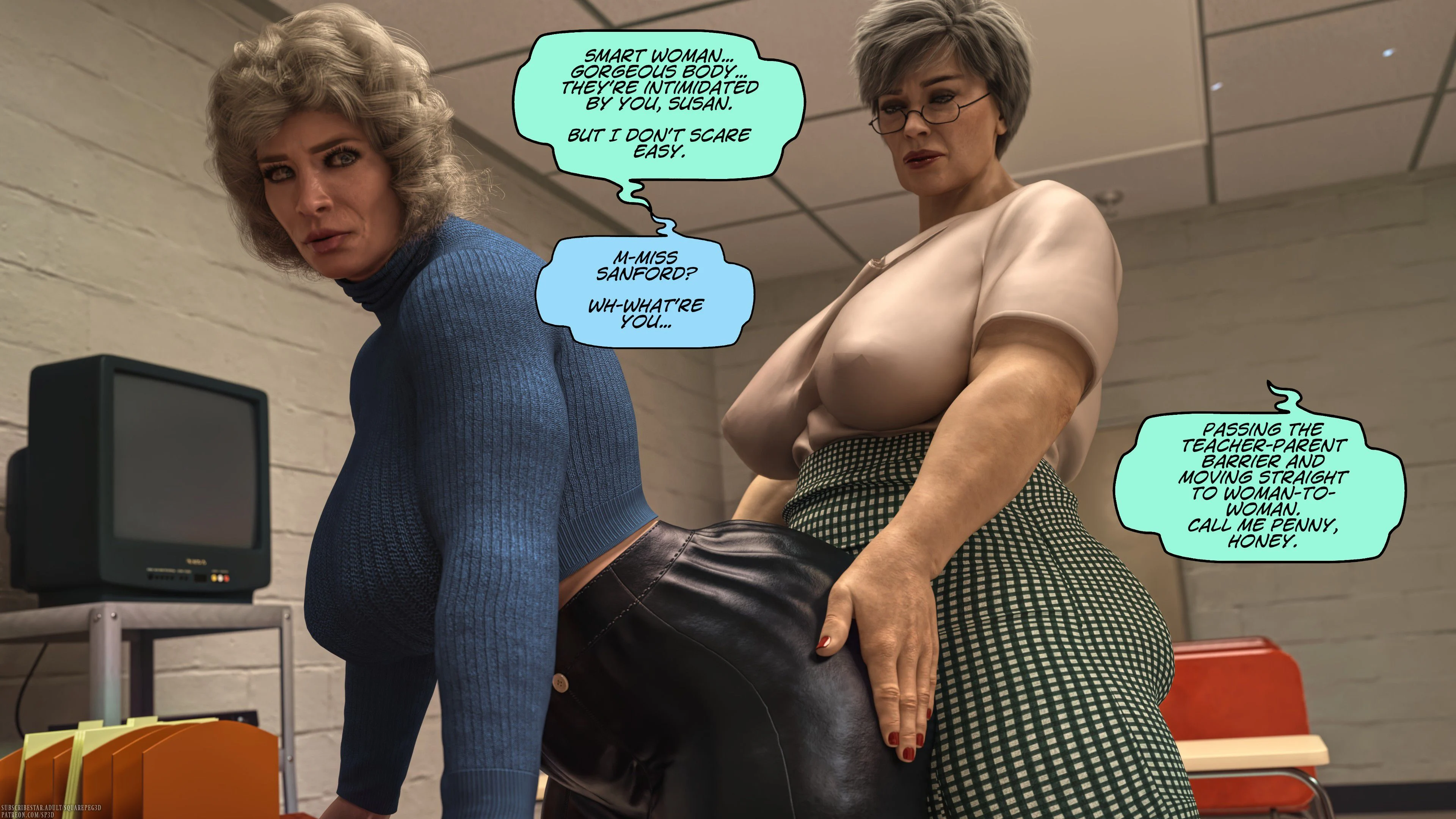 Penny For A Thot [SquarePeg3D] 1 . Penny For A Thot - Chapter 1 [SquarePeg3D] – page 4