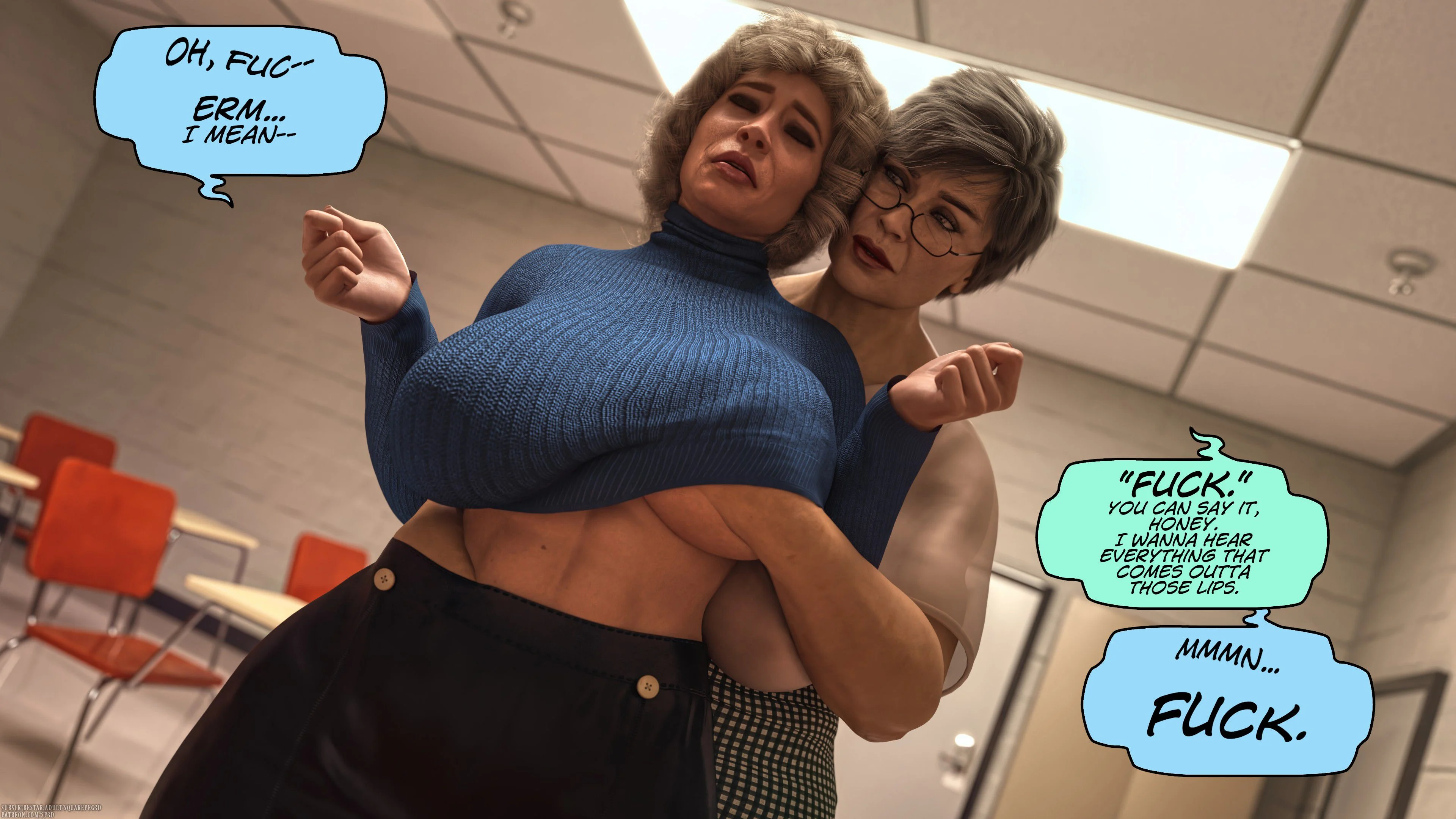 Penny For A Thot [SquarePeg3D] 1 . Penny For A Thot - Chapter 1 [SquarePeg3D] – page 5