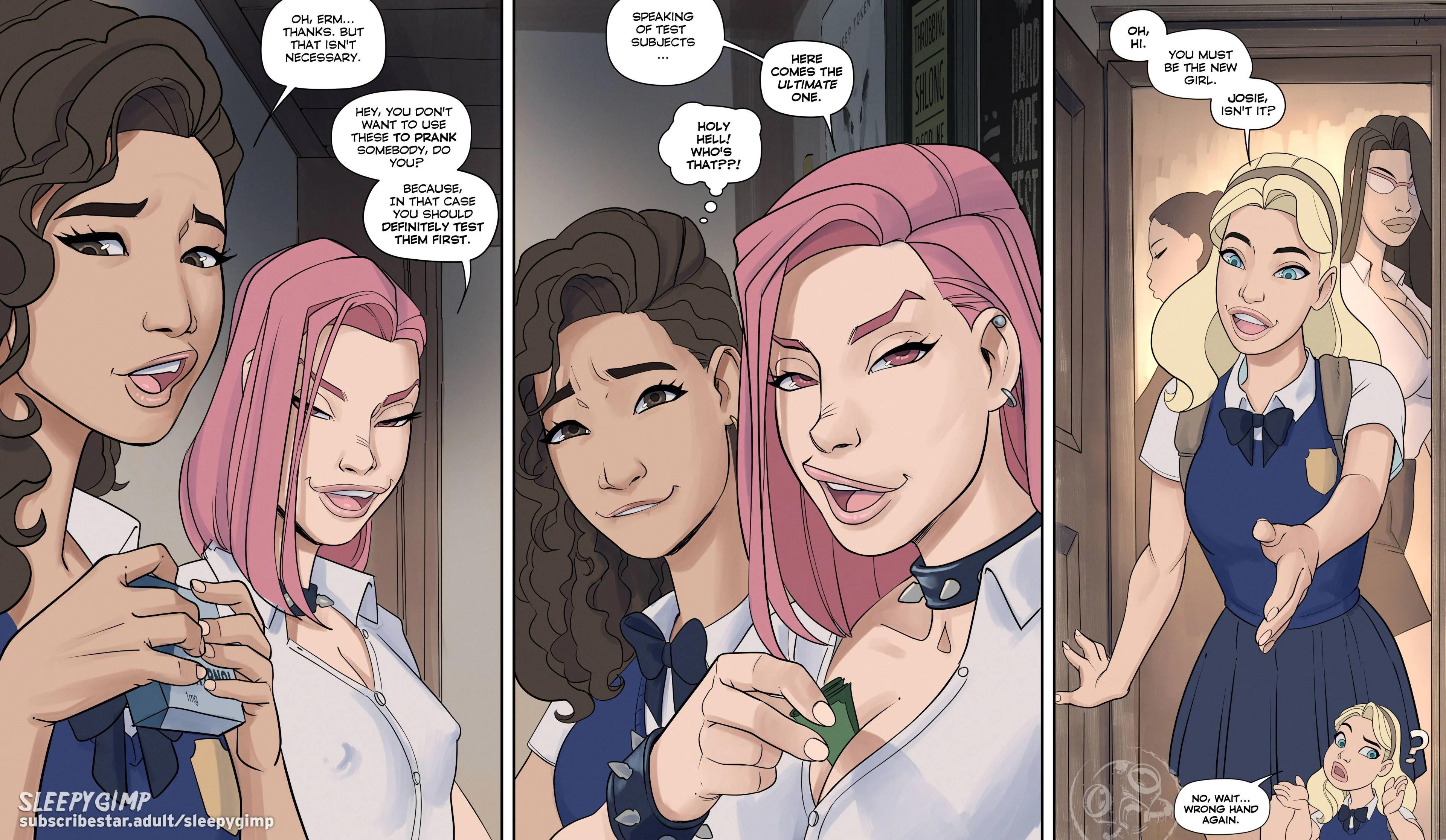 Nancy Templeton – Slumber Party Mystery [Sleepy Gimp] 1 . Nancy Templeton - Slumber Party Mystery - Chapter 1 [Sleepy Gimp] – page 2