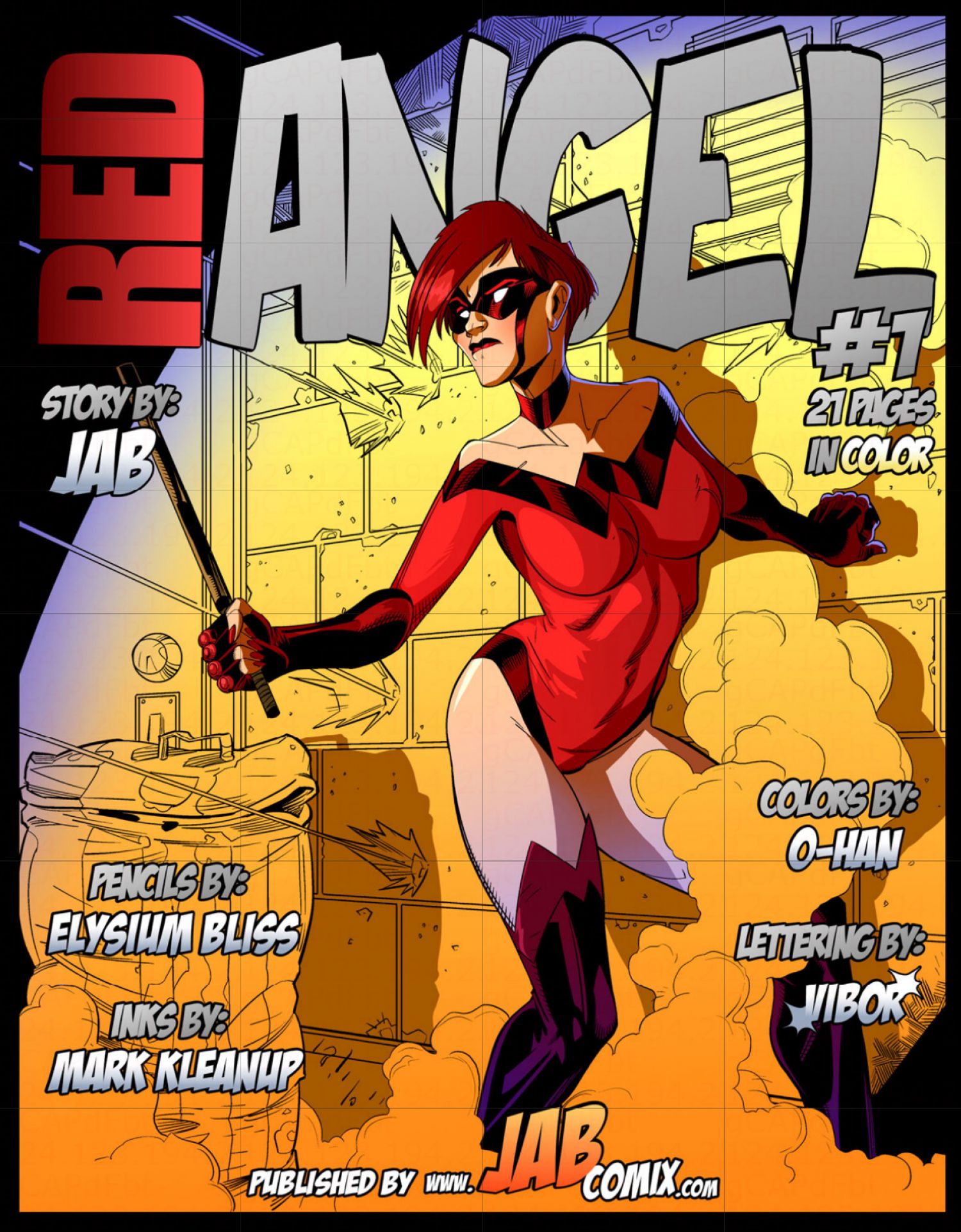 Red Angel [JABComix] 1 . Red Angel - Chapter 1 [JABComix] – page 1