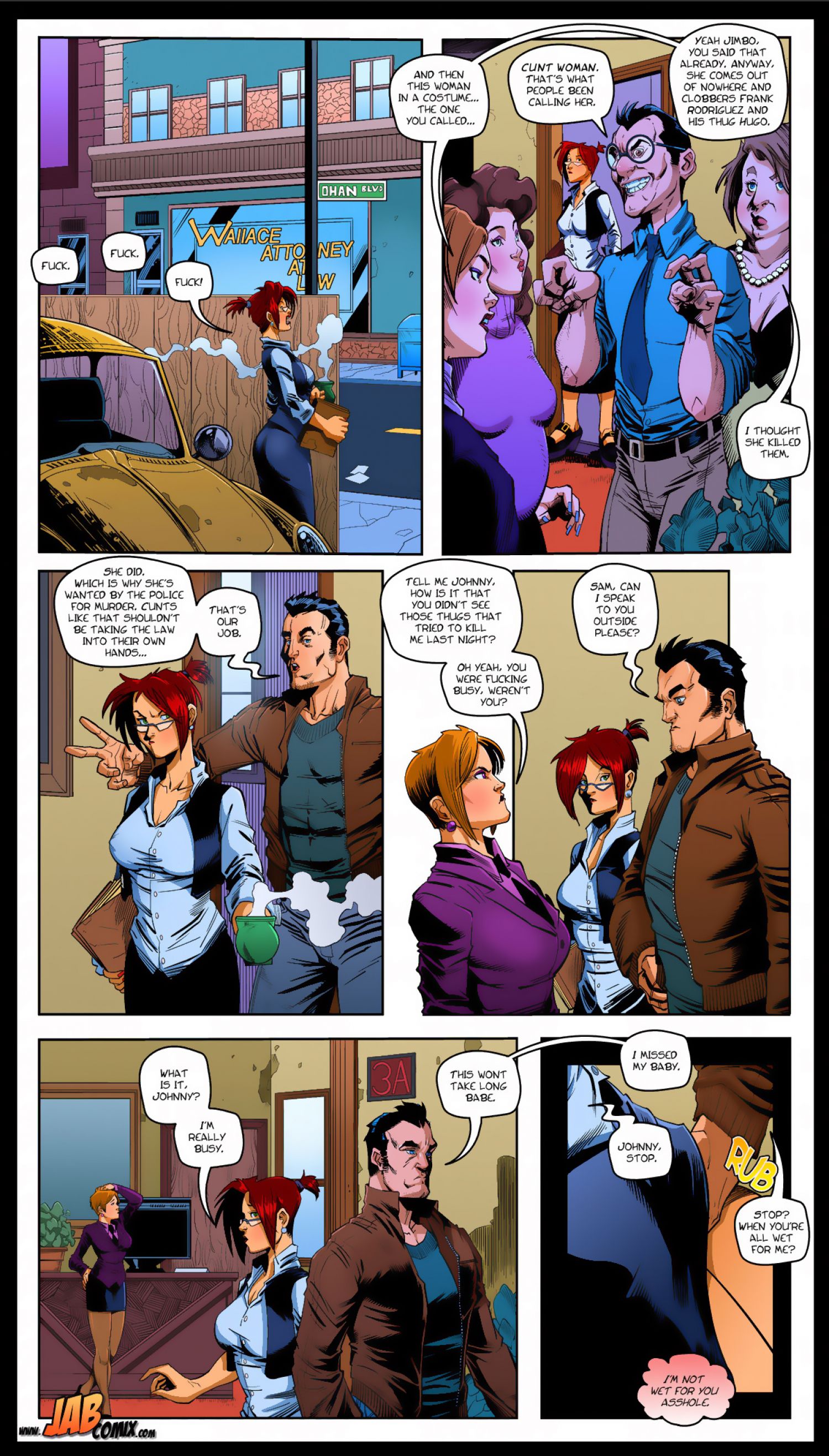 Red Angel [JABComix] 1 . Red Angel - Chapter 1 [JABComix] – page 13
