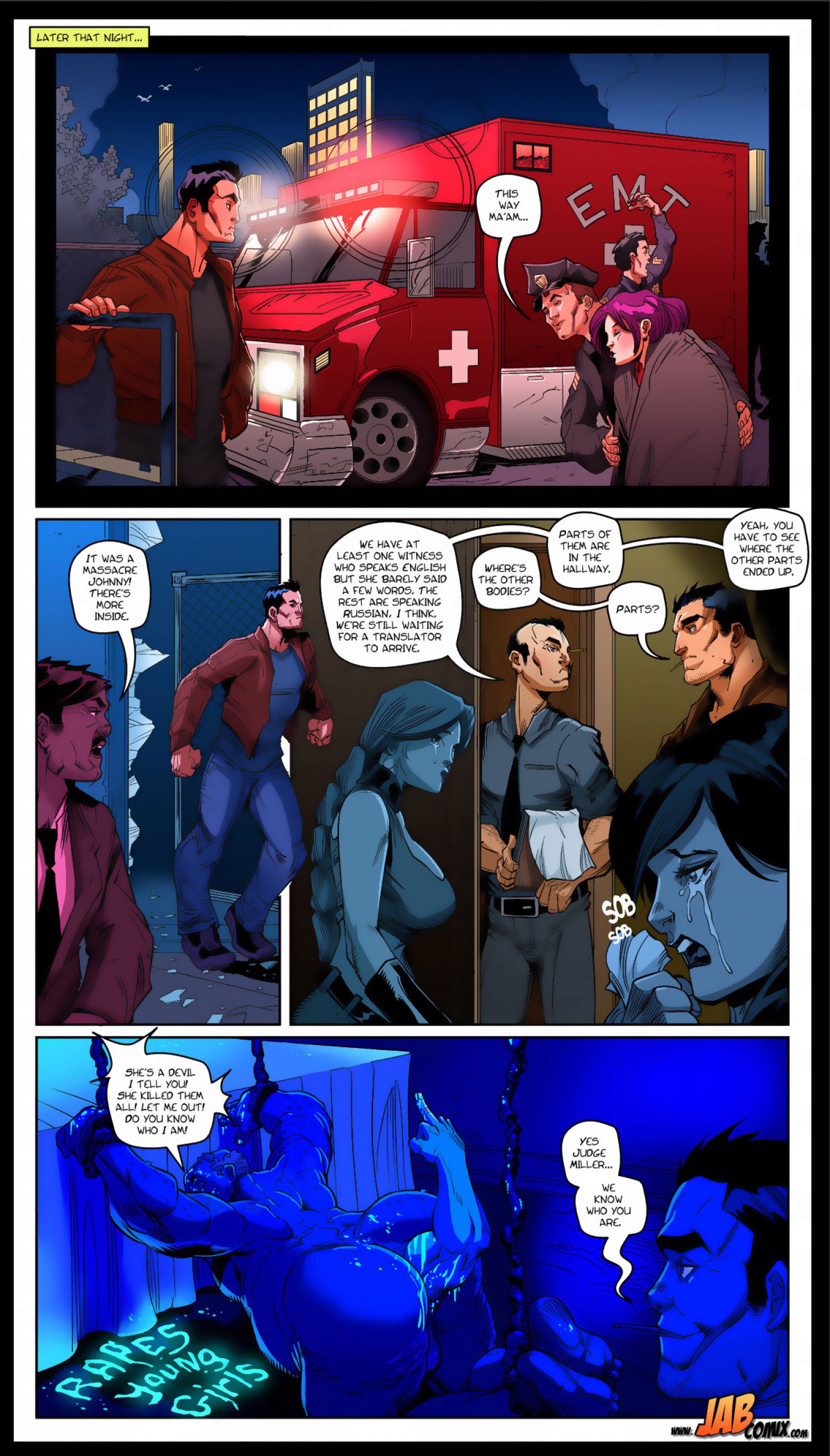 Red Angel [JABComix] 1 . Red Angel - Chapter 1 [JABComix] – page 20