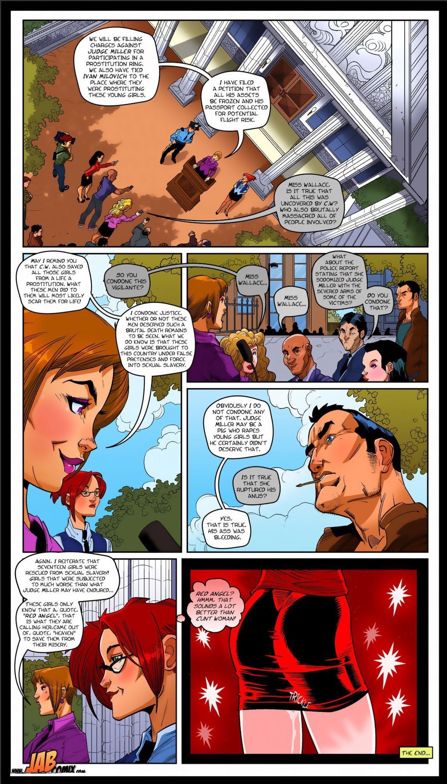 Red Angel [JABComix] 1 . Red Angel - Chapter 1 [JABComix] – page 22