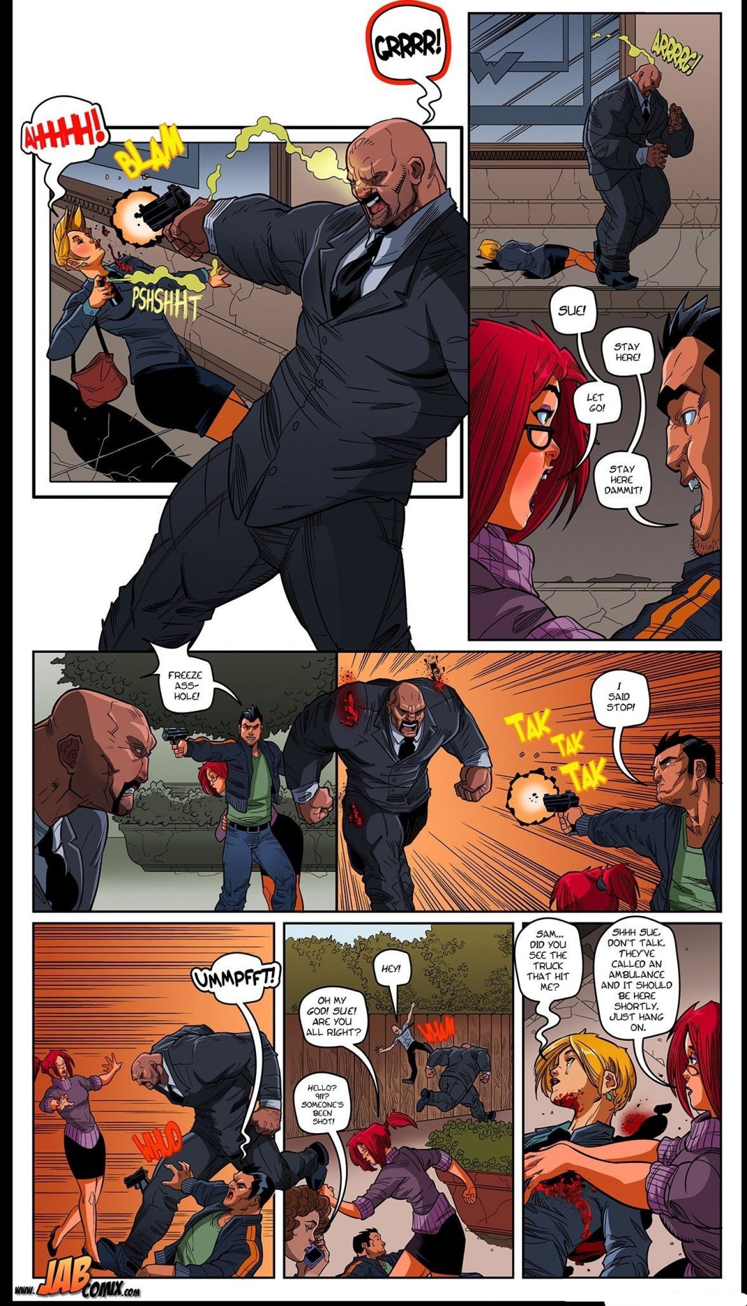 Red Angel [JABComix] 2 . Red Angel - Chapter 2 [JABComix] – page 7