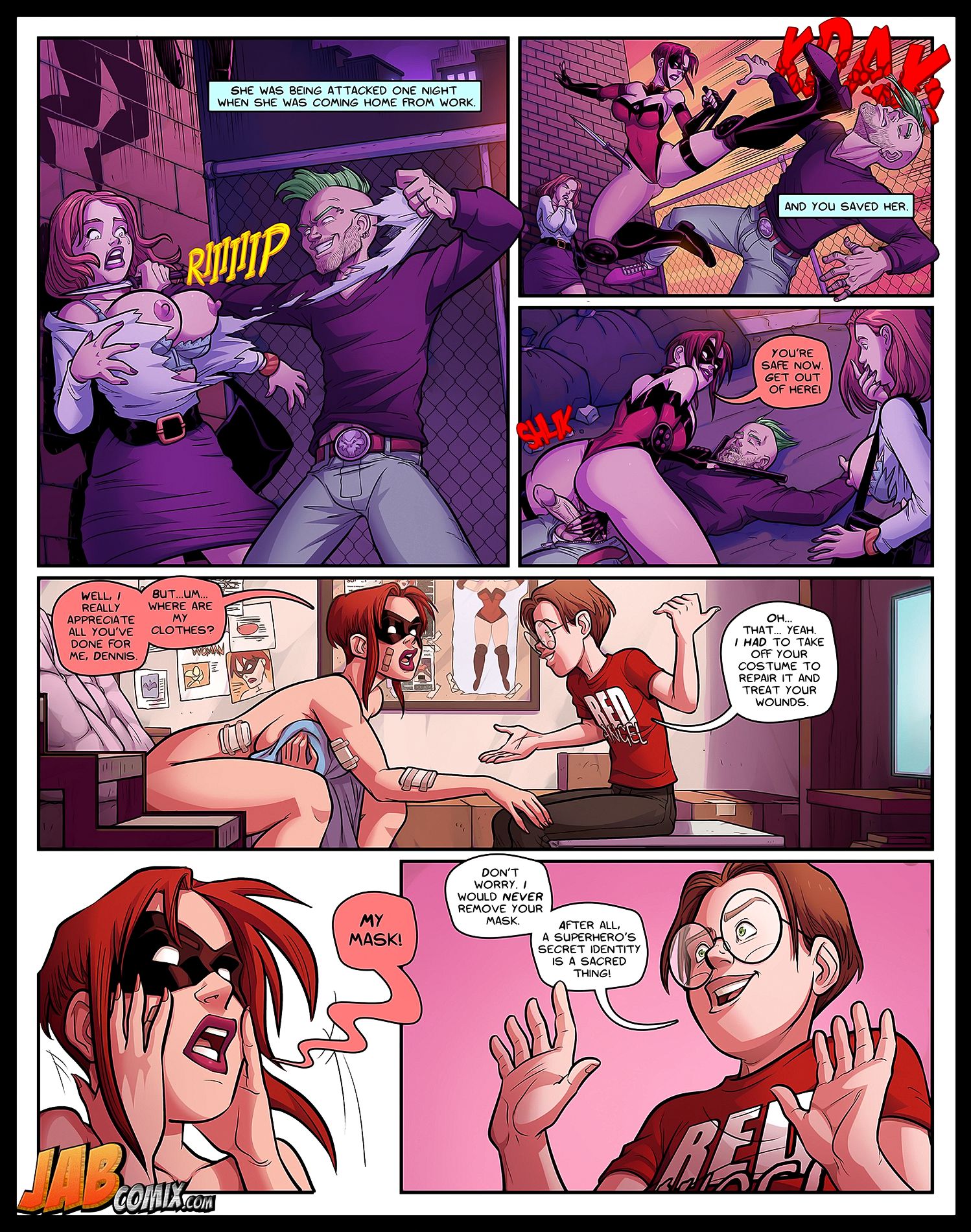 Red Angel [JABComix] 6 . Red Angel - Chapter 6 [JABComix] – page 6