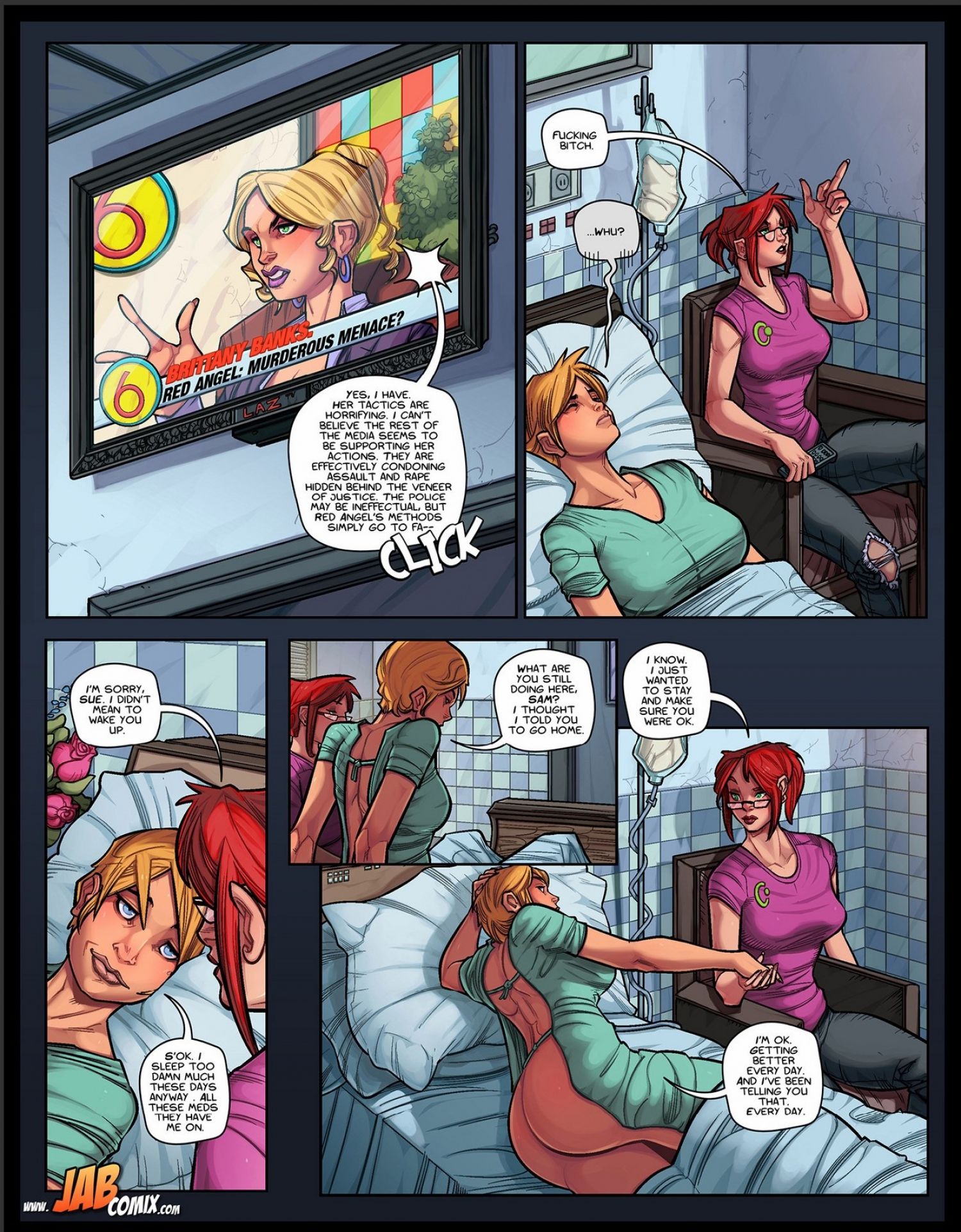 Red Angel [JABComix] 4 . Red Angel - Chapter 4 [JABComix] – page 5