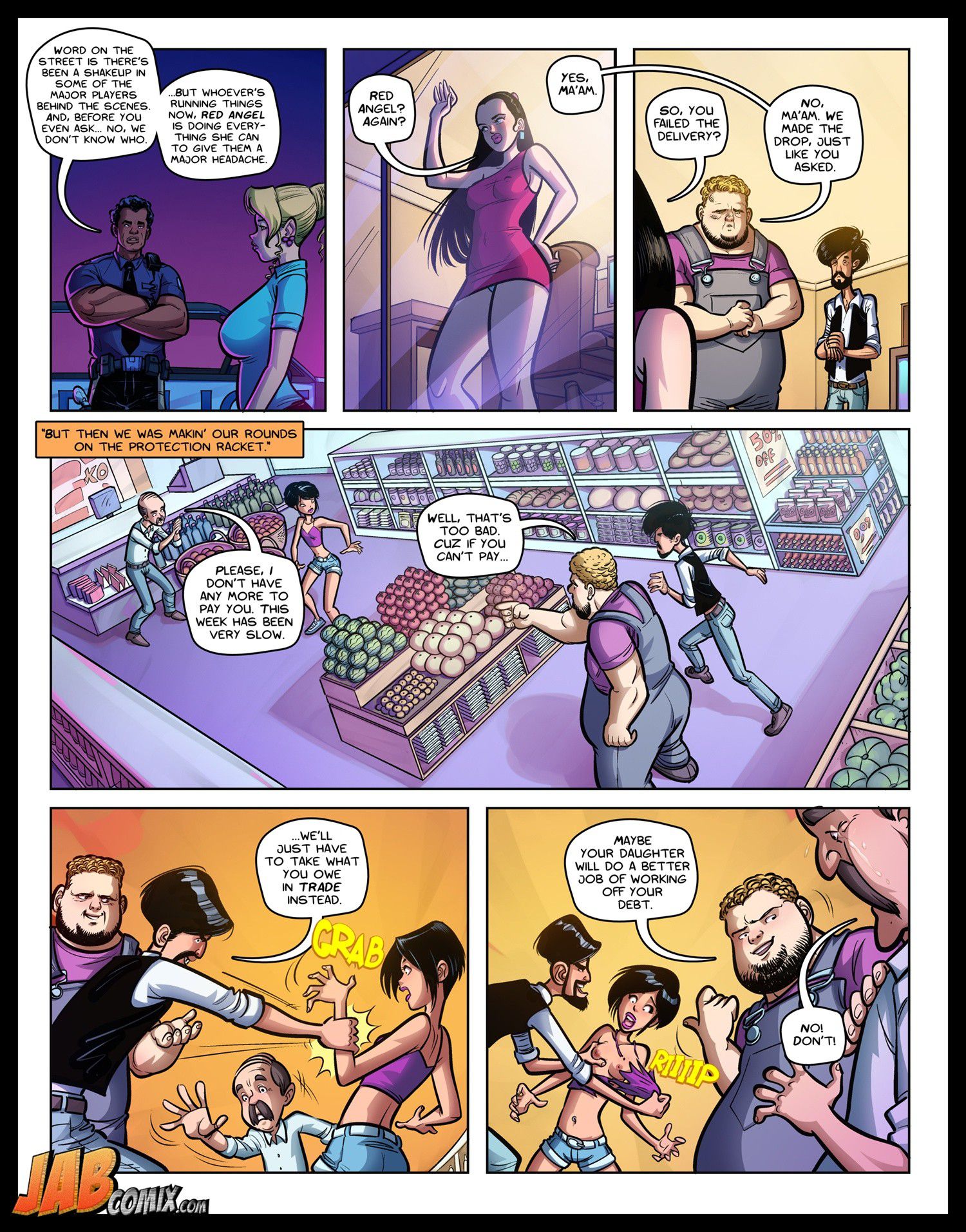 Red Angel [JABComix] 7 . Red Angel - Chapter 7 [JABComix] – page 13