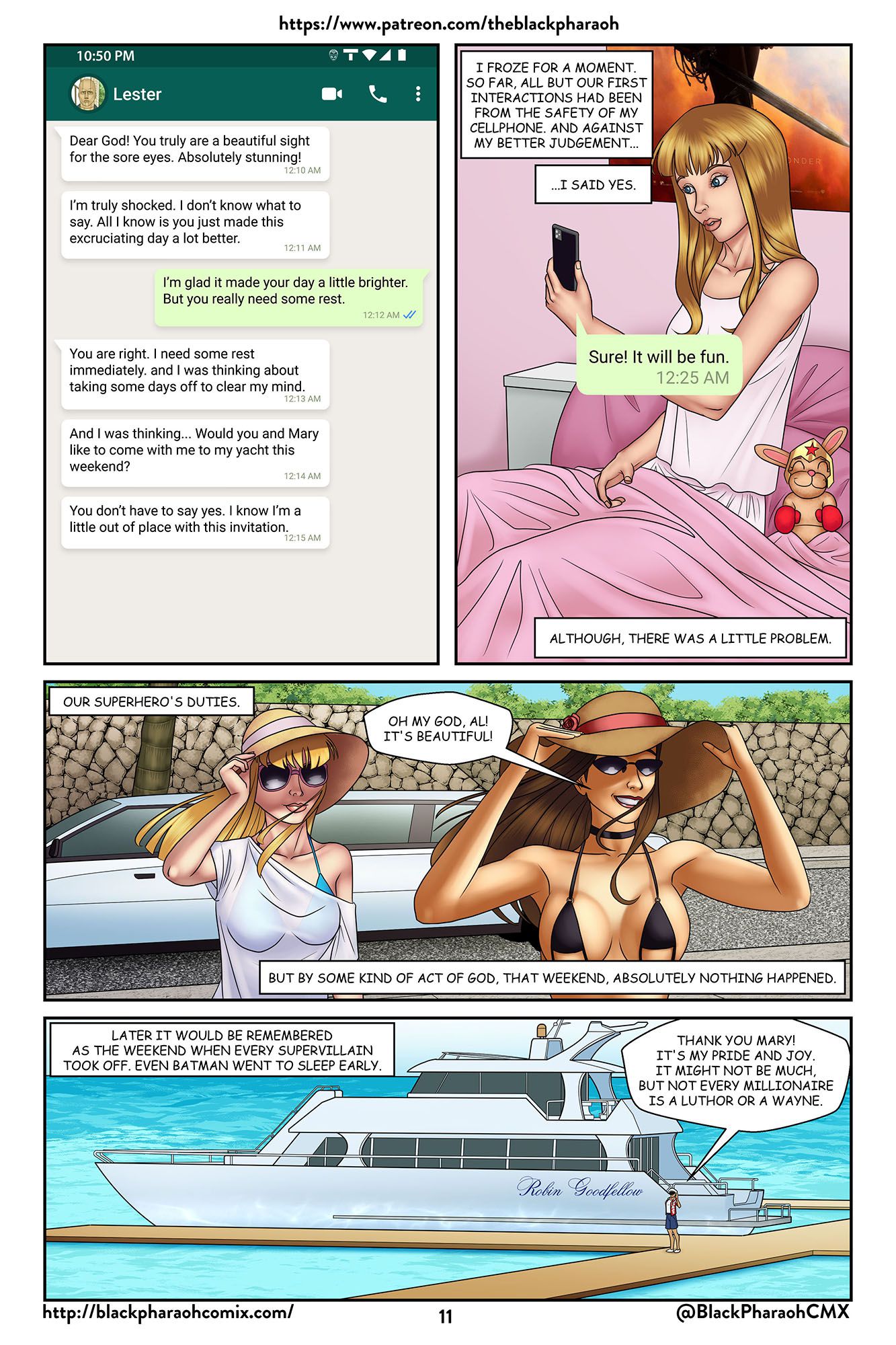 The Allowance [The Black Pharaoh] 1 . The Allowance - Chapter 1 [The Black Pharaoh] – page 12