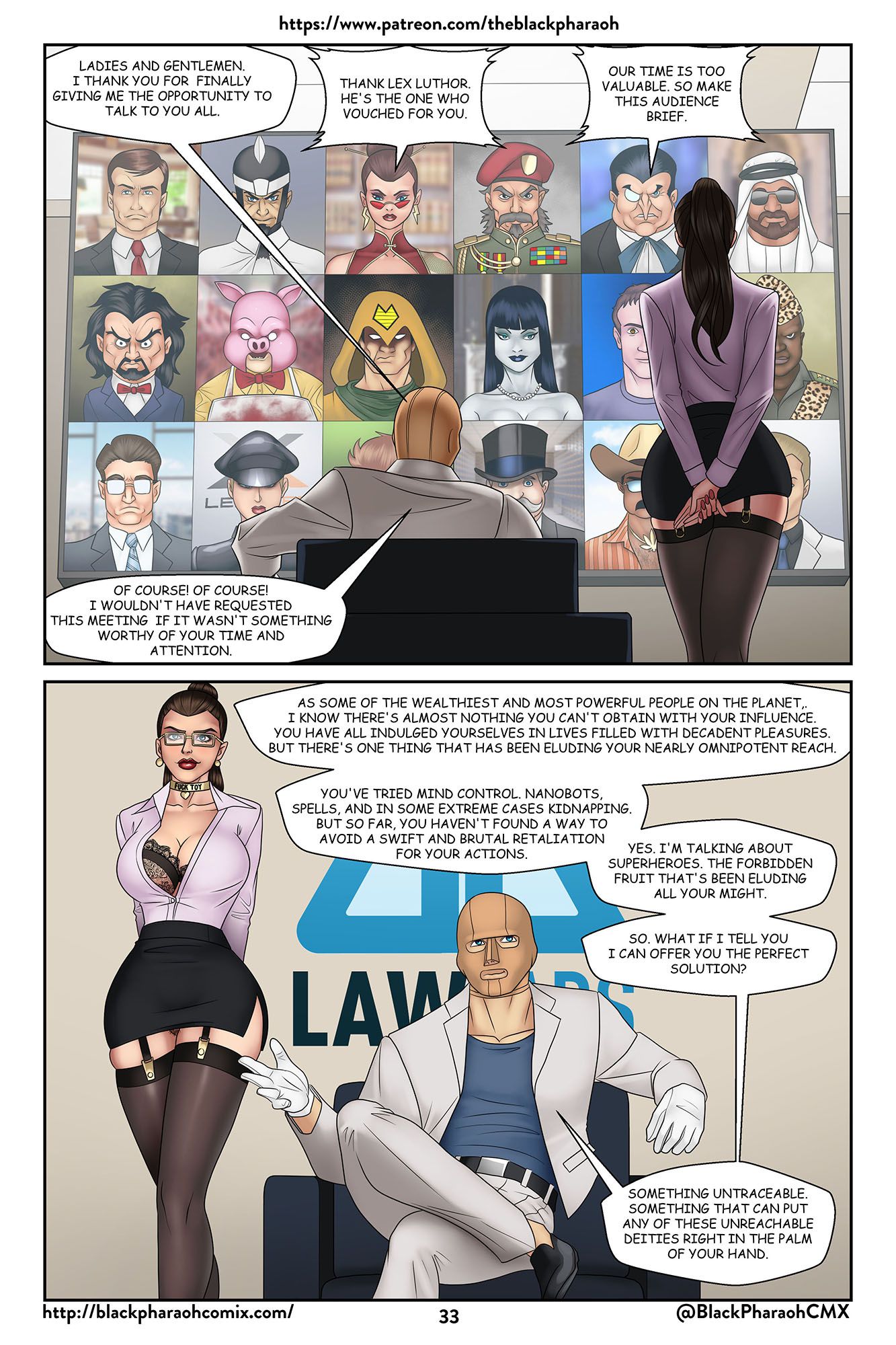 The Allowance [The Black Pharaoh] 1 . The Allowance - Chapter 1 [The Black Pharaoh] – page 34