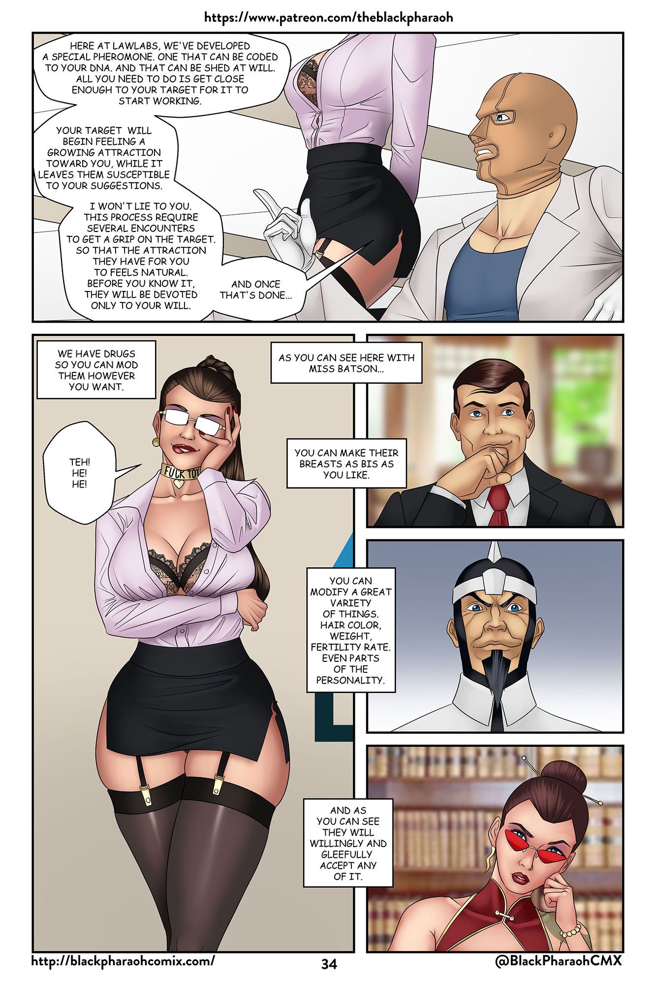 The Allowance [The Black Pharaoh] 1 . The Allowance - Chapter 1 [The Black Pharaoh] – page 35