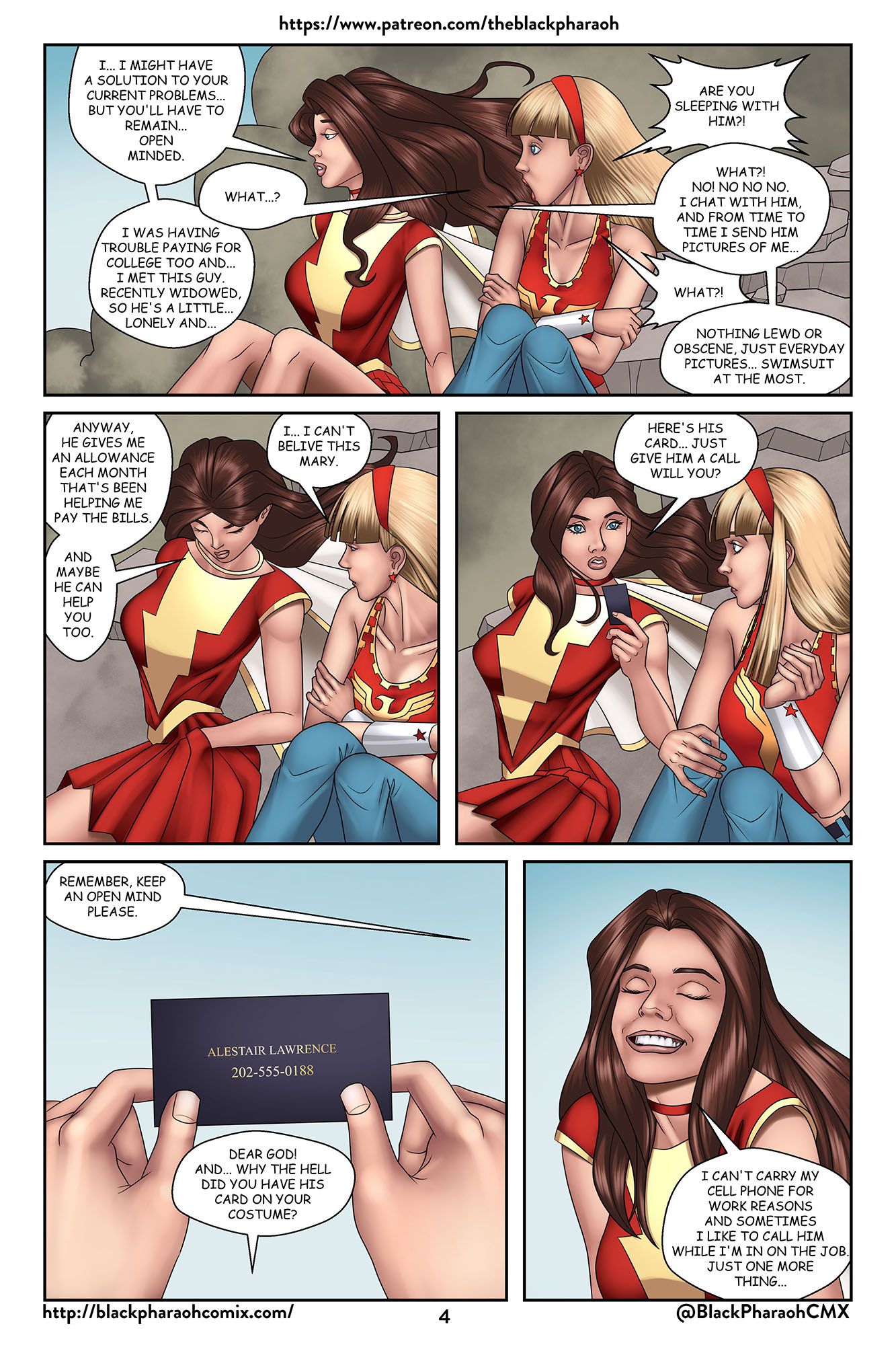 The Allowance [The Black Pharaoh] 1 . The Allowance - Chapter 1 [The Black Pharaoh] – page 5