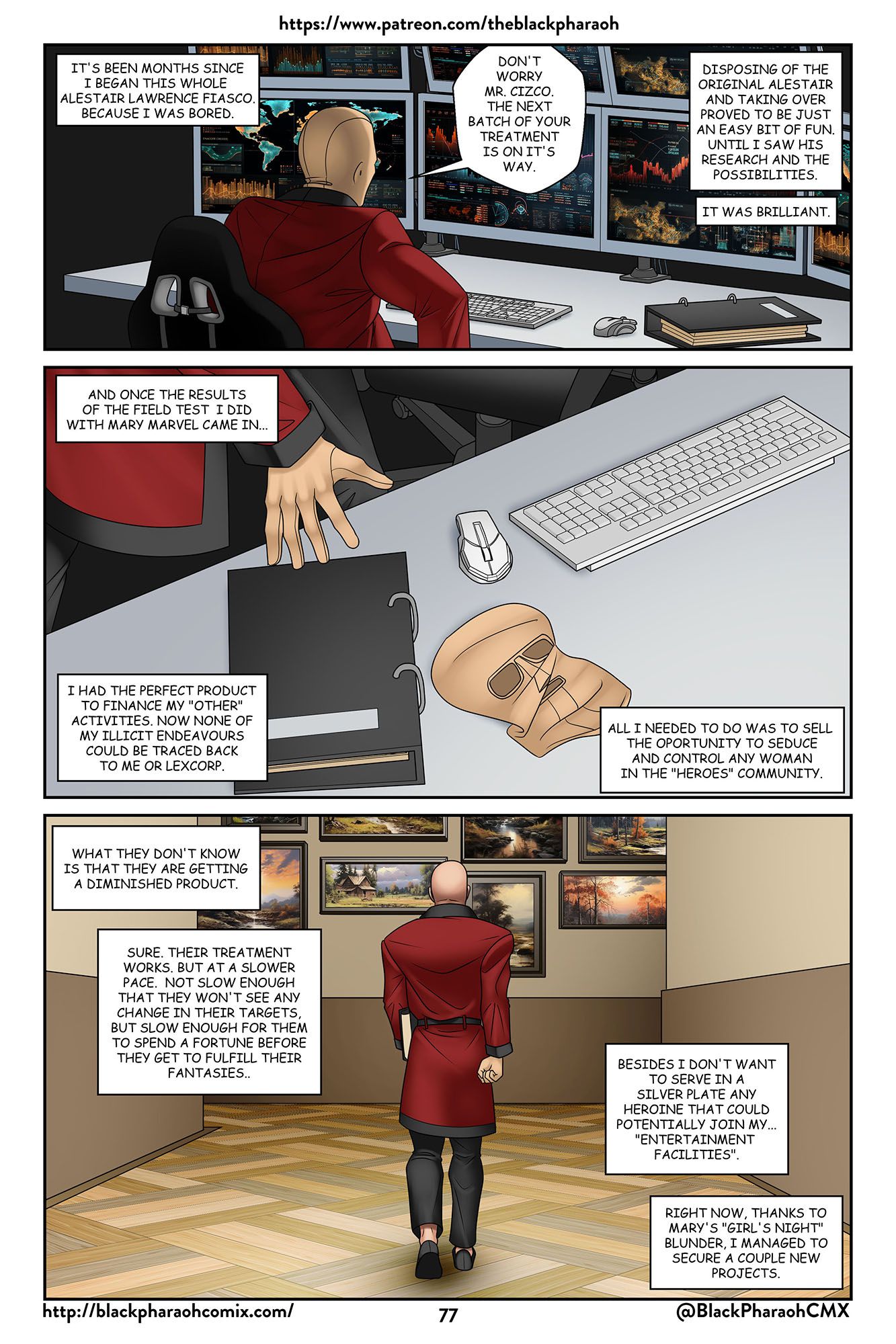 The Allowance [The Black Pharaoh] 1 . The Allowance - Chapter 1 [The Black Pharaoh] – page 77